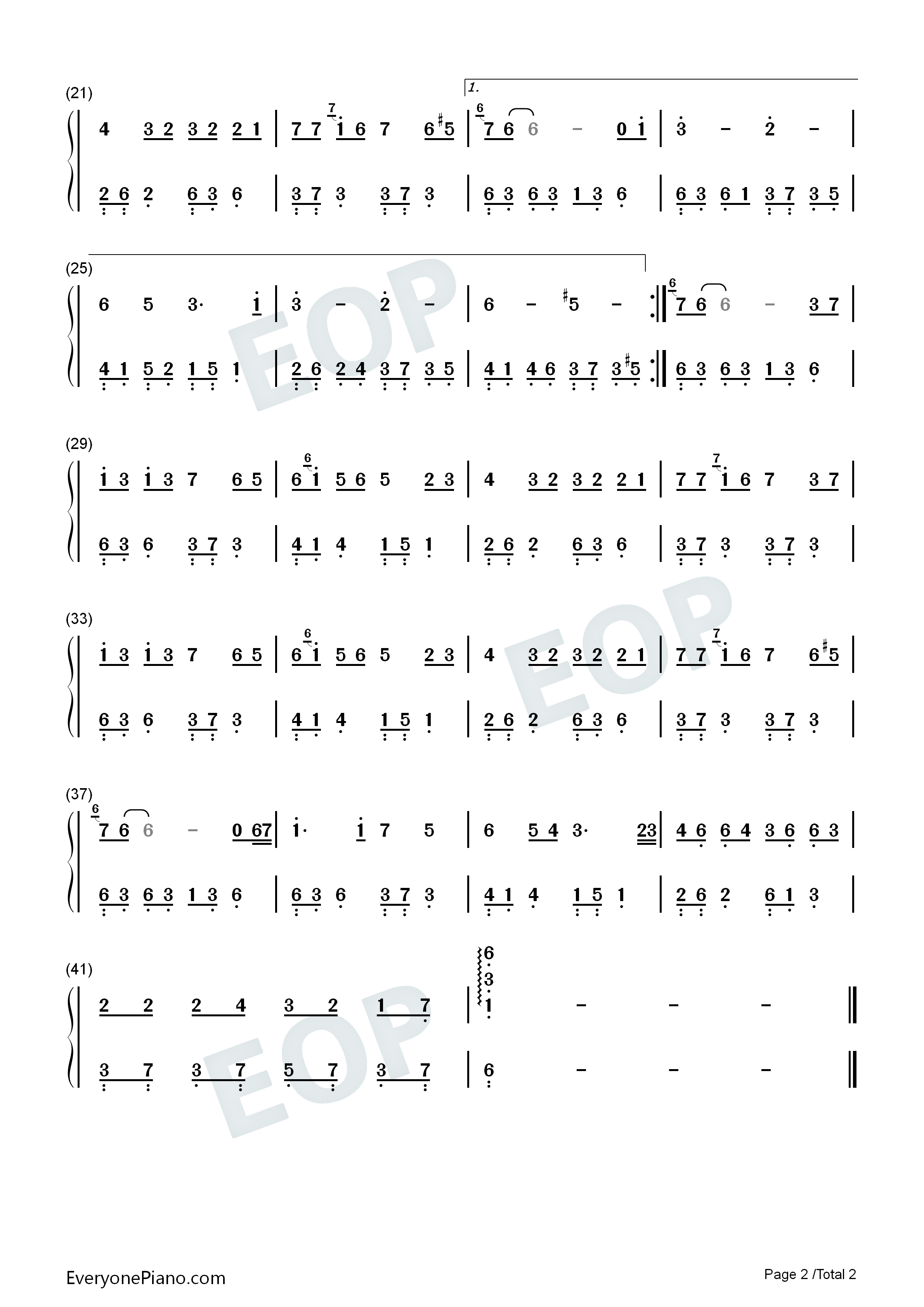 人间总有一两风钢琴简谱_李蕊儿演唱