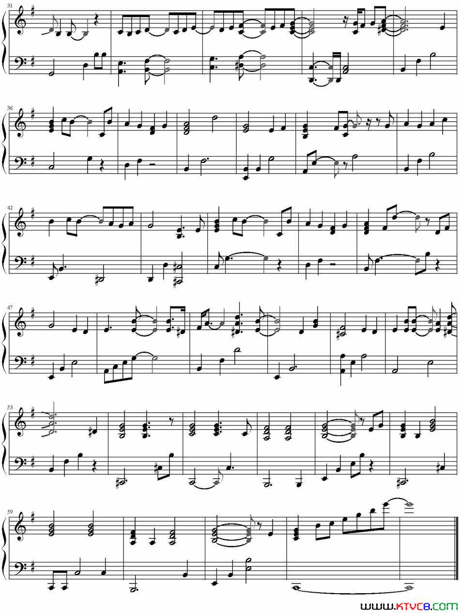 Dramatic动画片_蜂蜜与四叶草_OST简谱