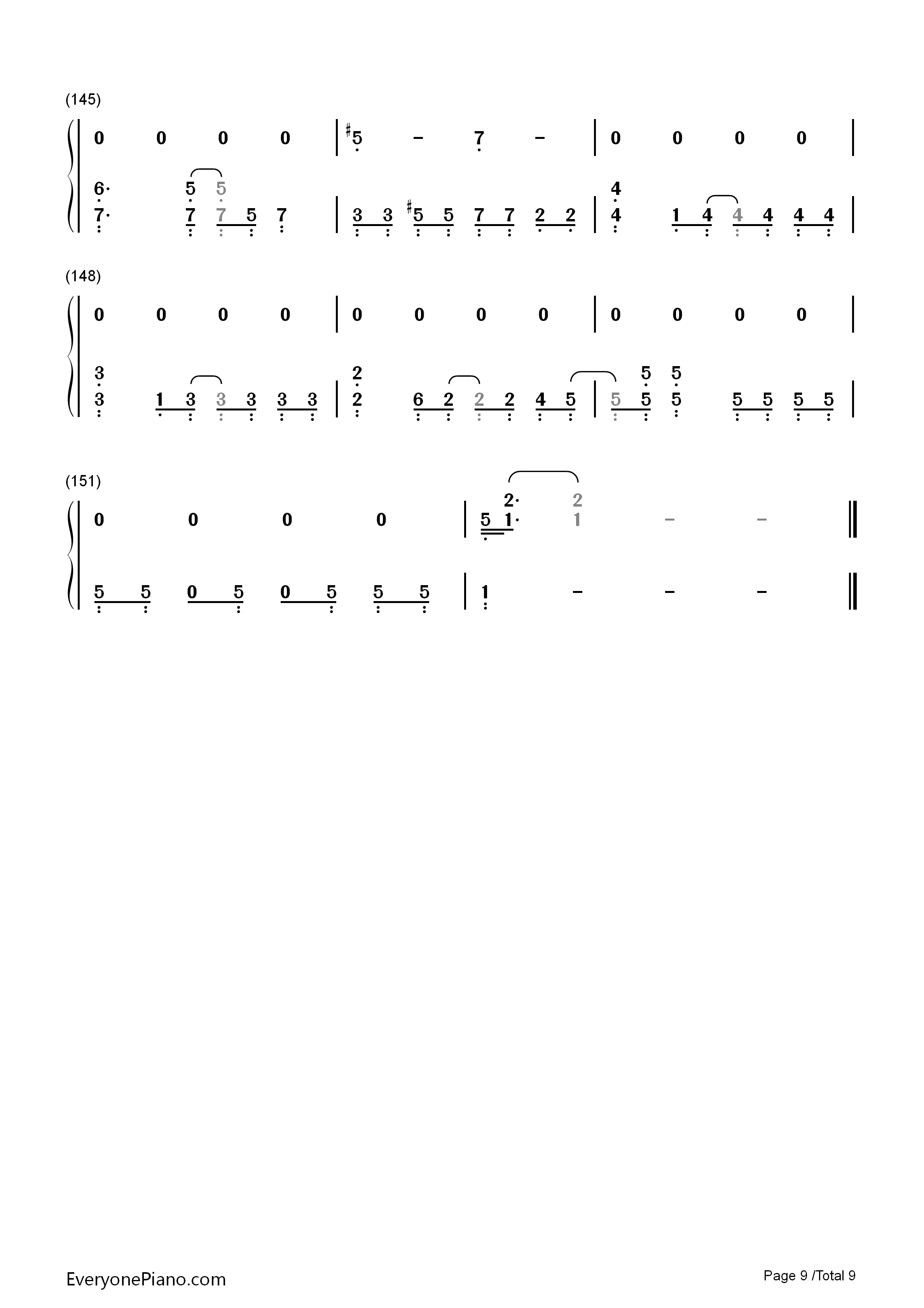 Change_The_World钢琴简谱_V6演唱