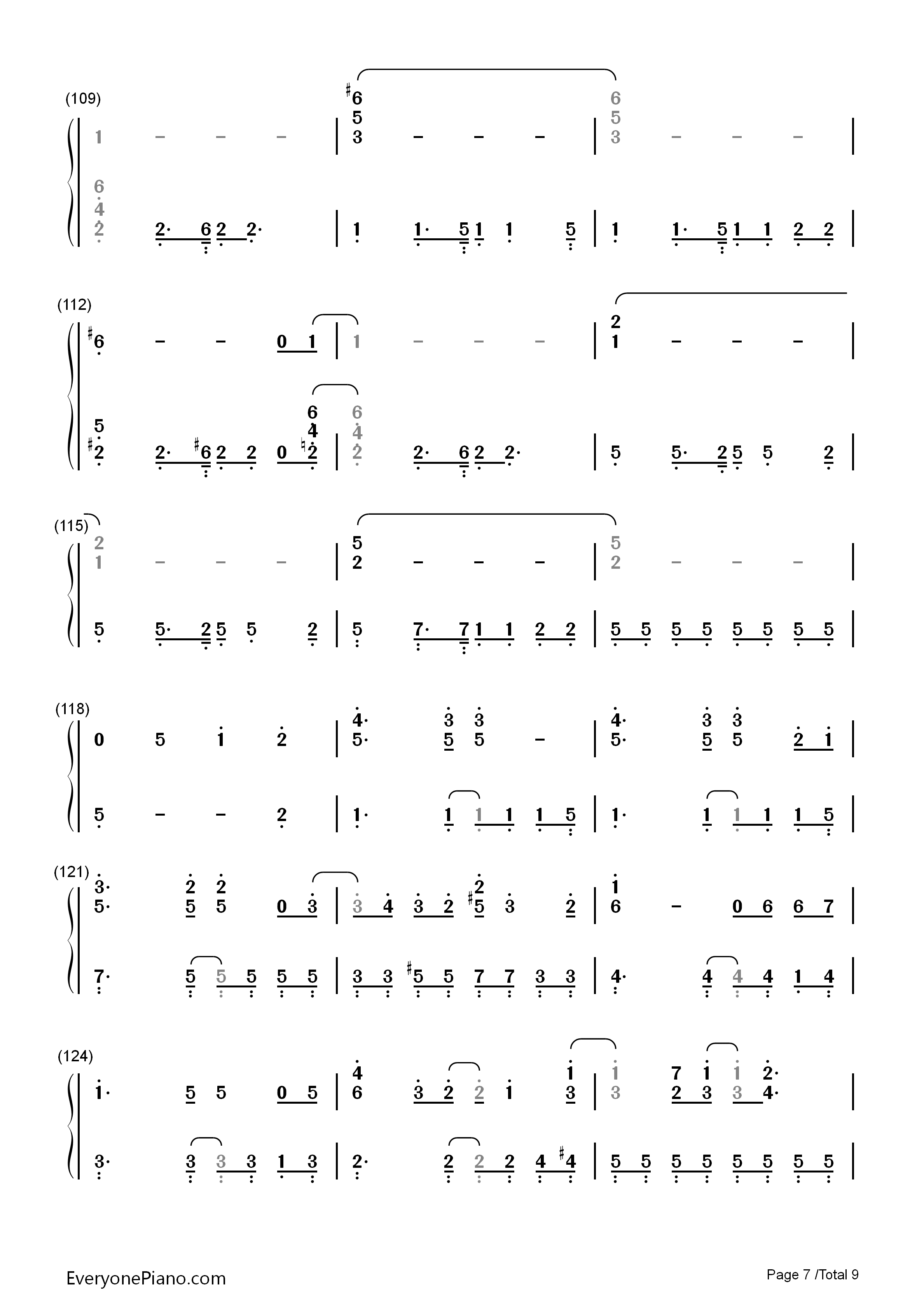 Change_The_World钢琴简谱_V6演唱