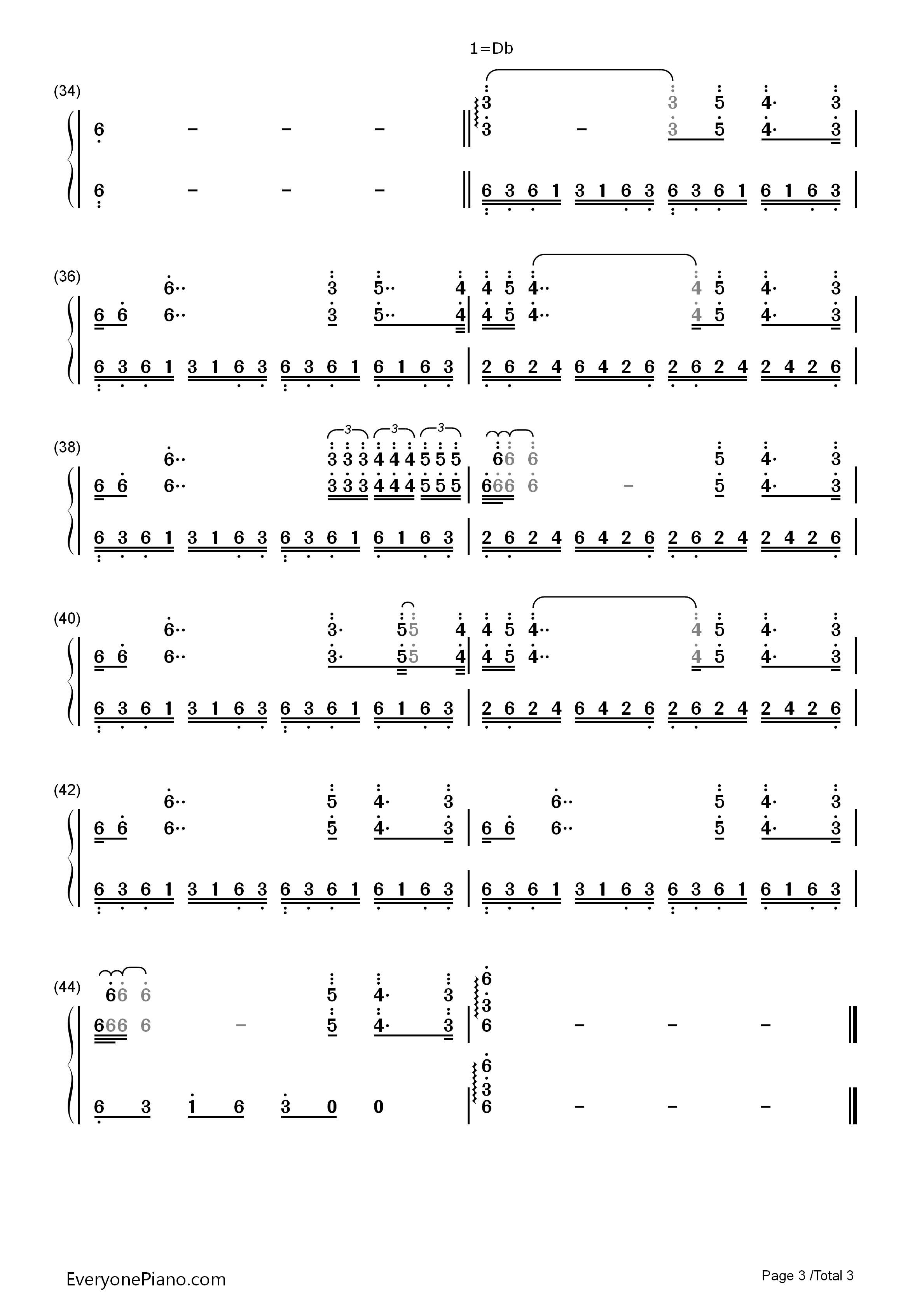 给母亲的信（梦里的故事）钢琴简谱_理查德克莱德曼演唱