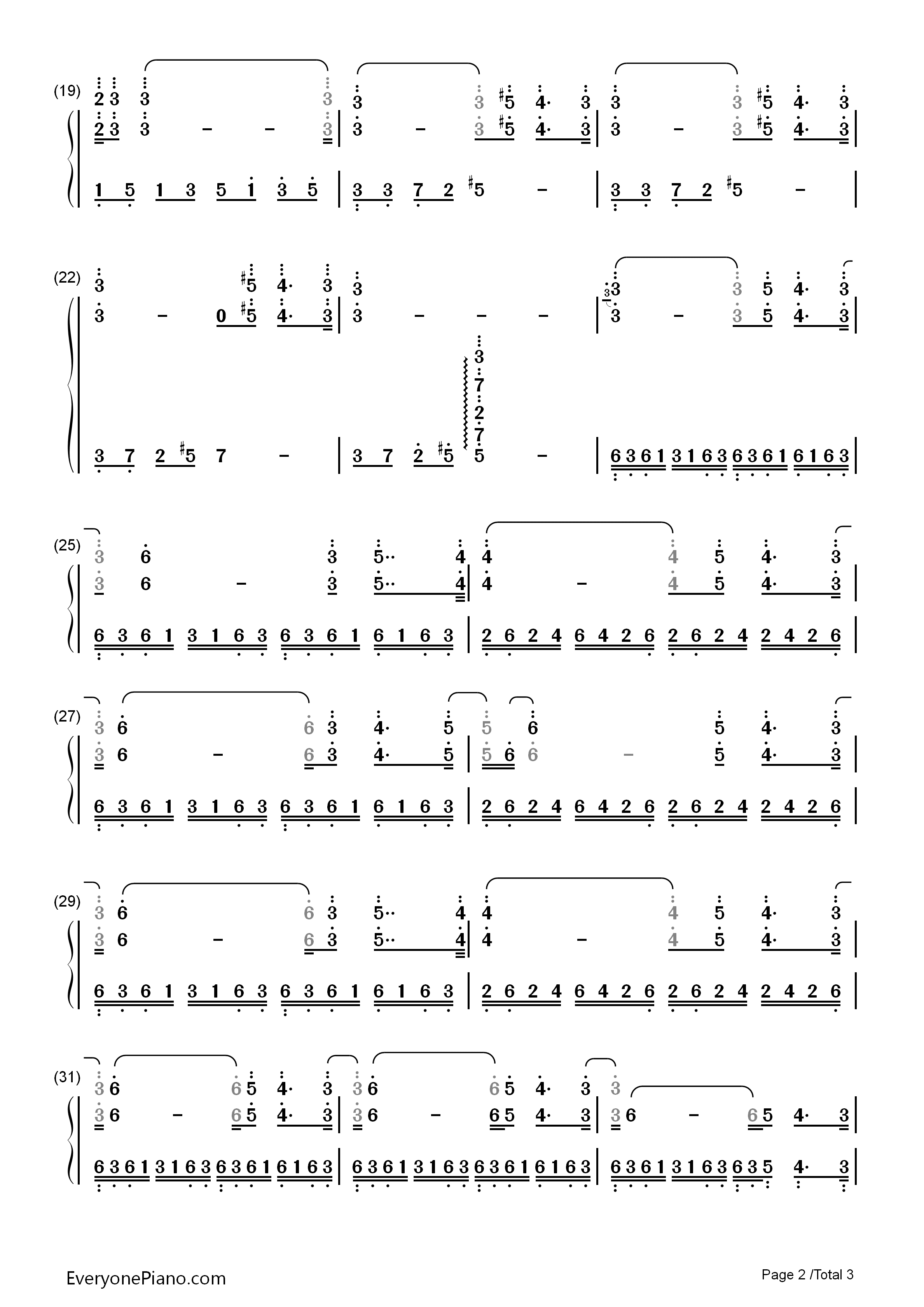 给母亲的信（梦里的故事）钢琴简谱_理查德克莱德曼演唱