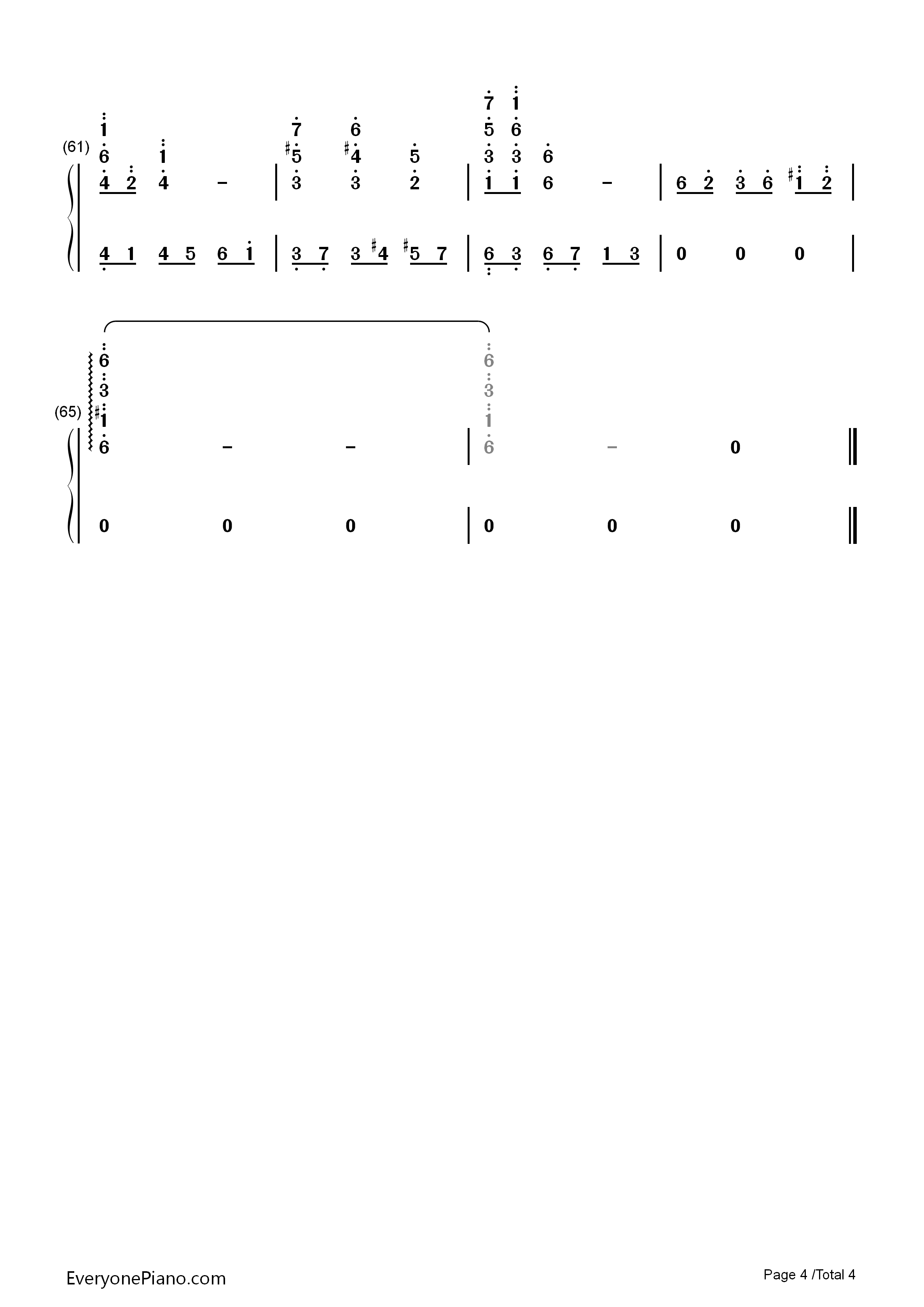 营业的主题(営業のテーマ)钢琴简谱_未知演唱