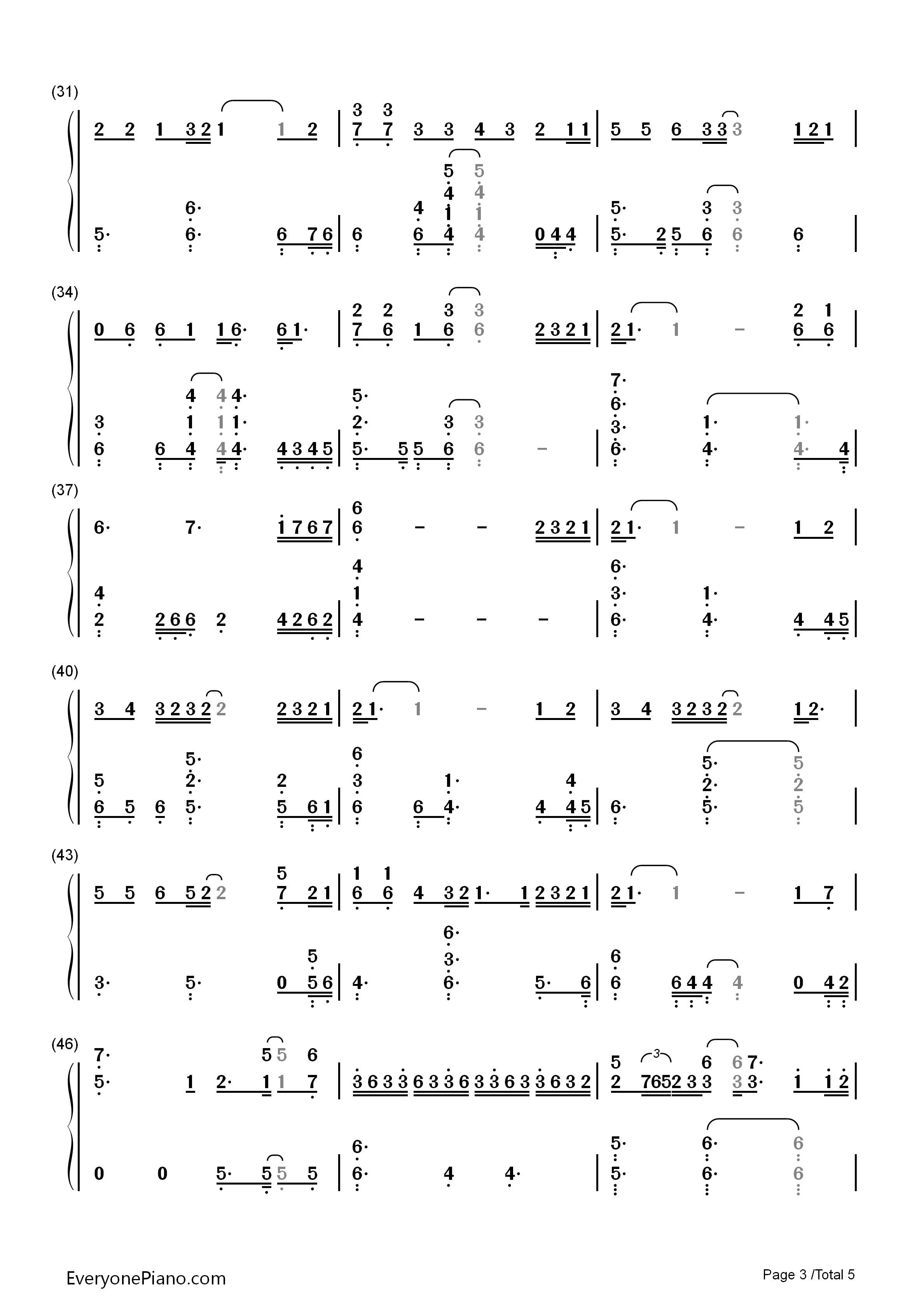 Listen_To_Your_Heart(倾听你的心声)钢琴简谱_Roxette演唱