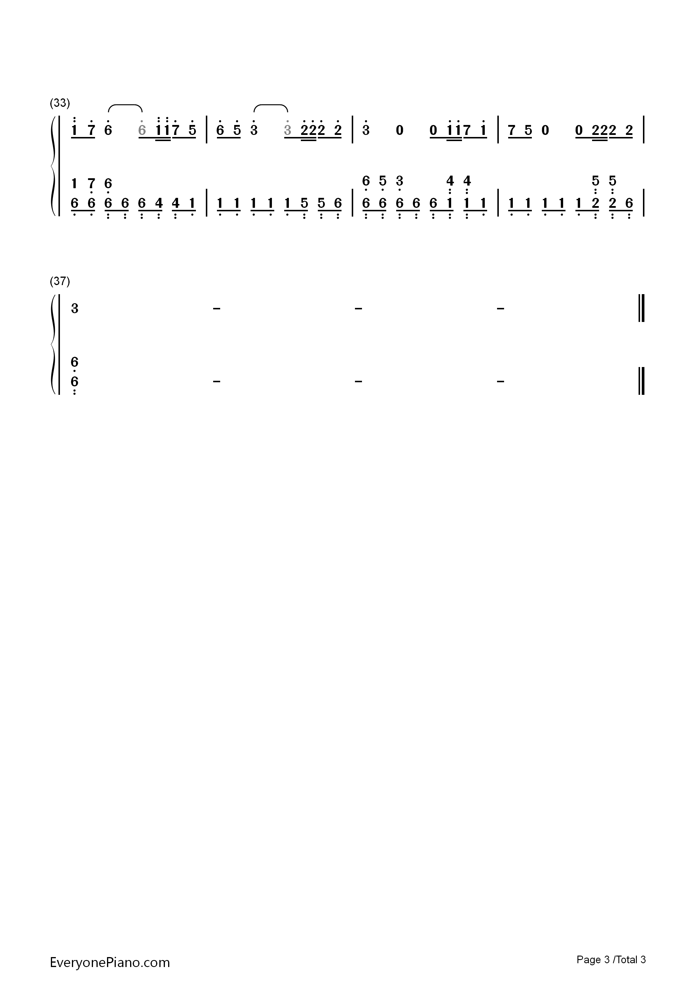Try钢琴简谱_P!nk演唱