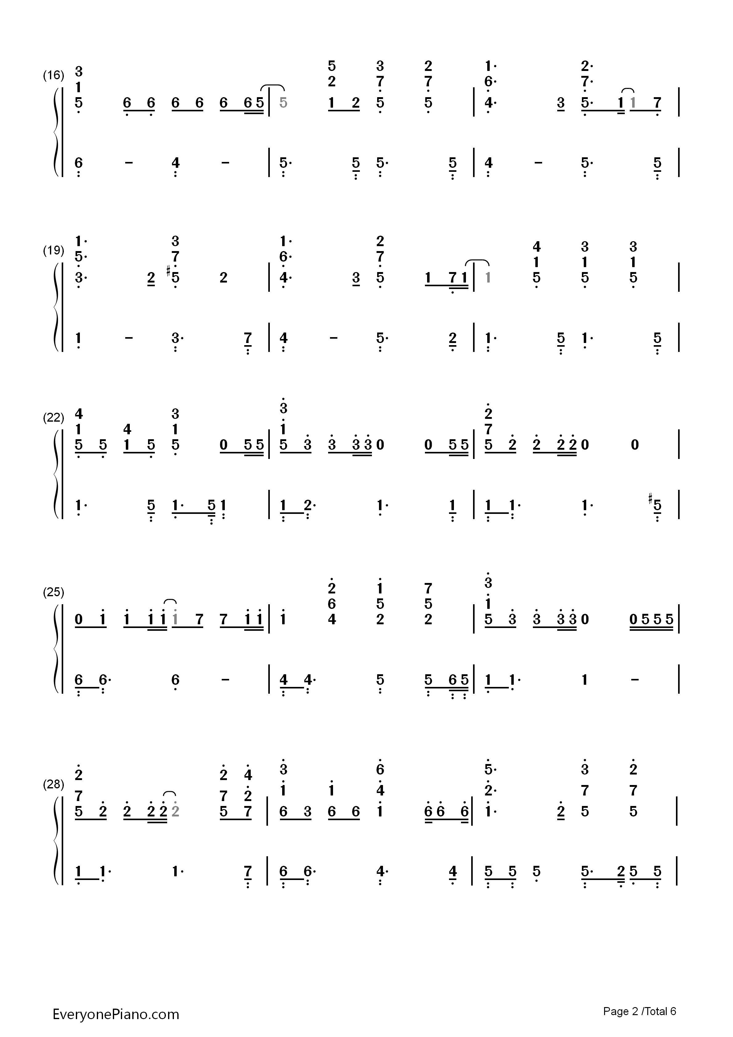 Endless_Rain钢琴简谱_X_JAPAN演唱