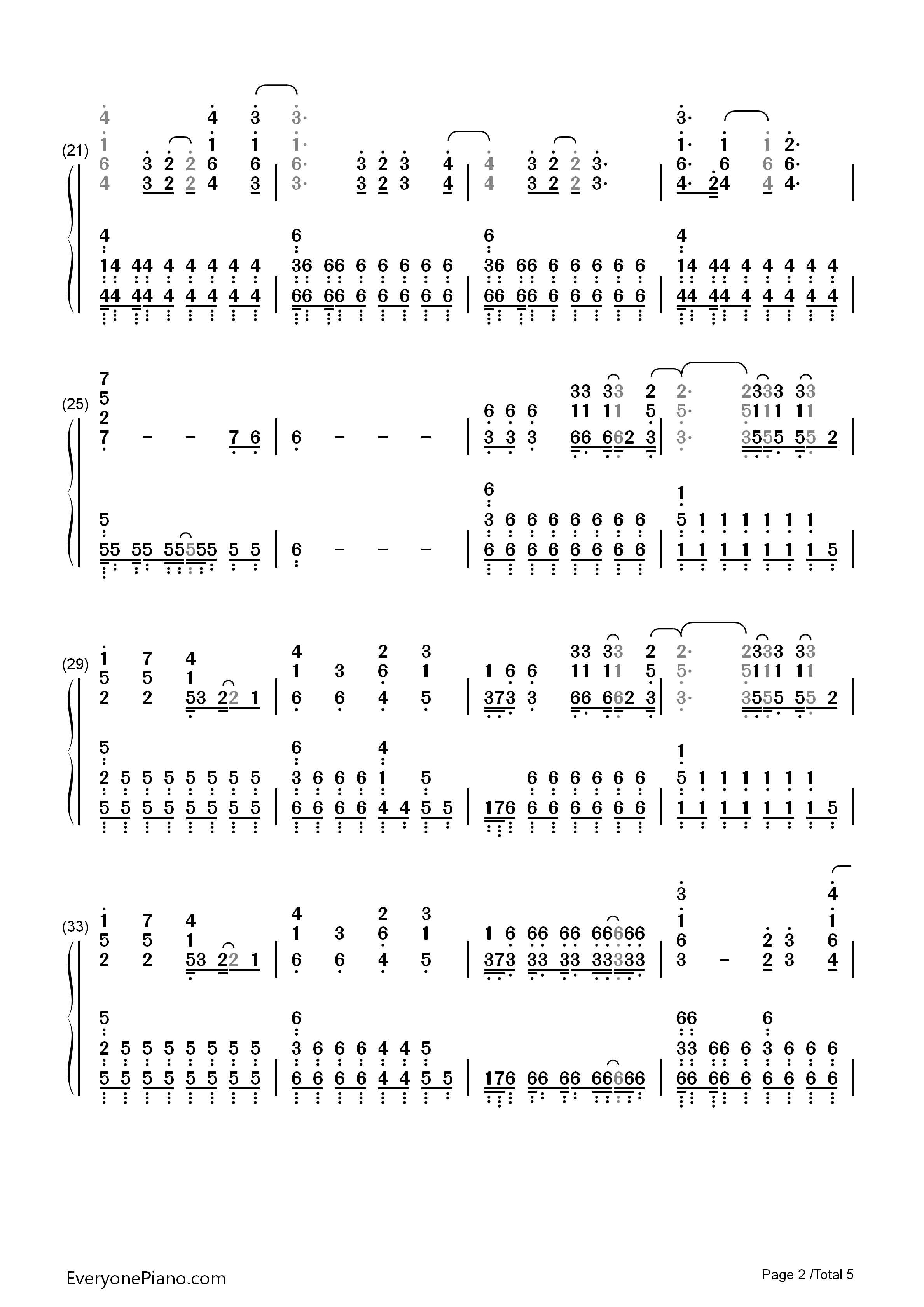 Bring_Me_To_Life钢琴简谱_Evanescence演唱