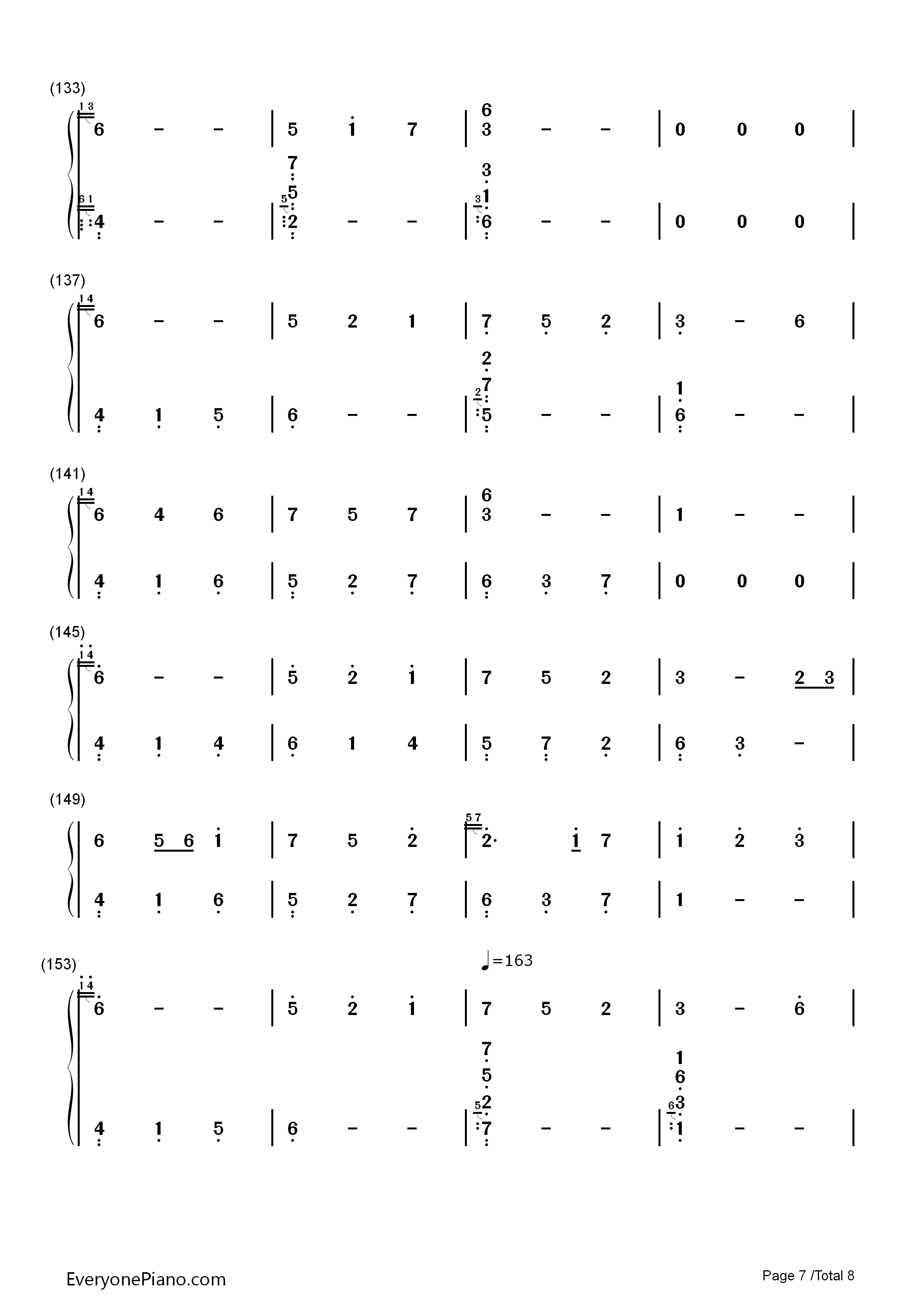 绿眼のジェラシー钢琴简谱_东方project演唱