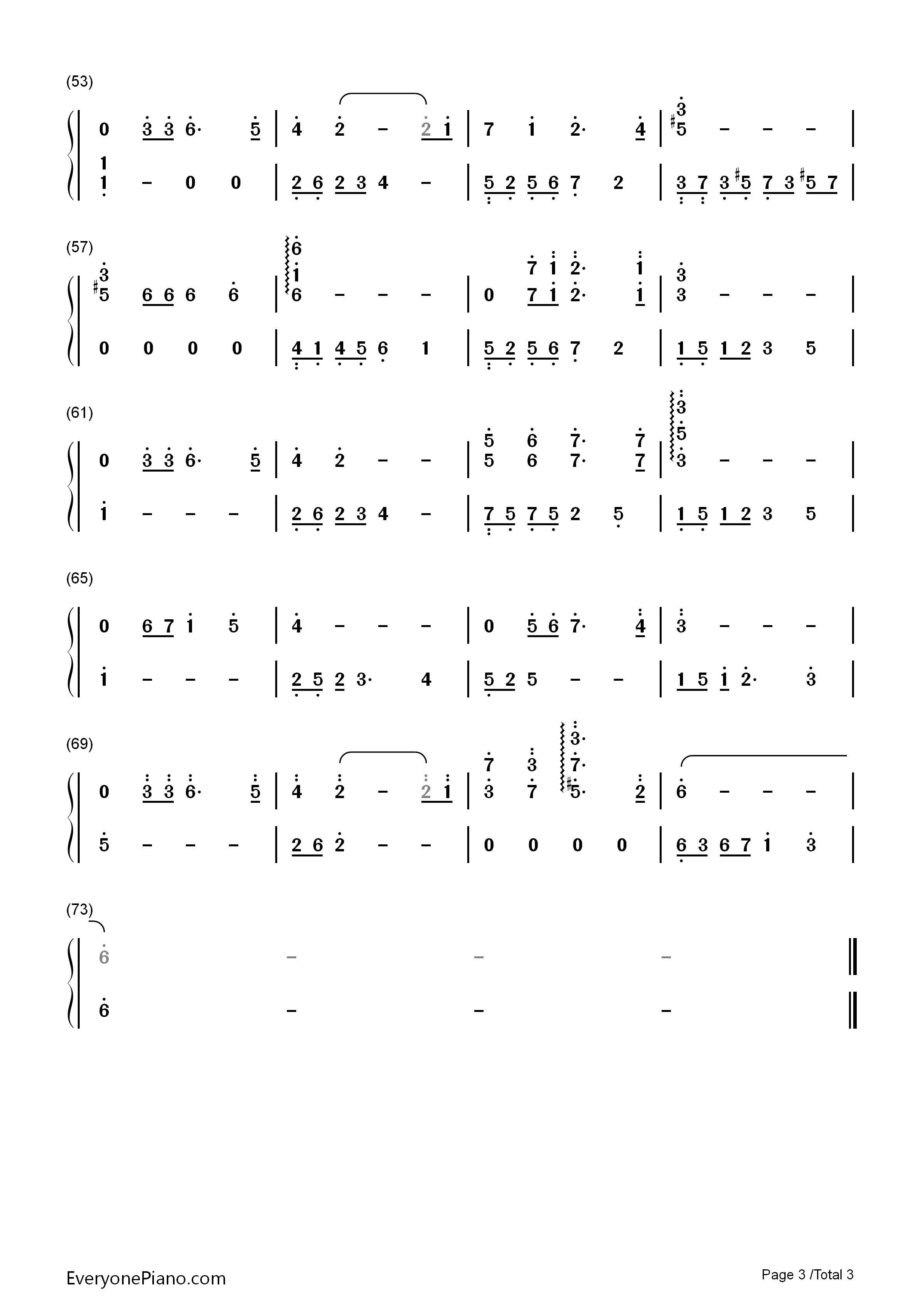 贝加尔湖畔钢琴简谱_李健演唱