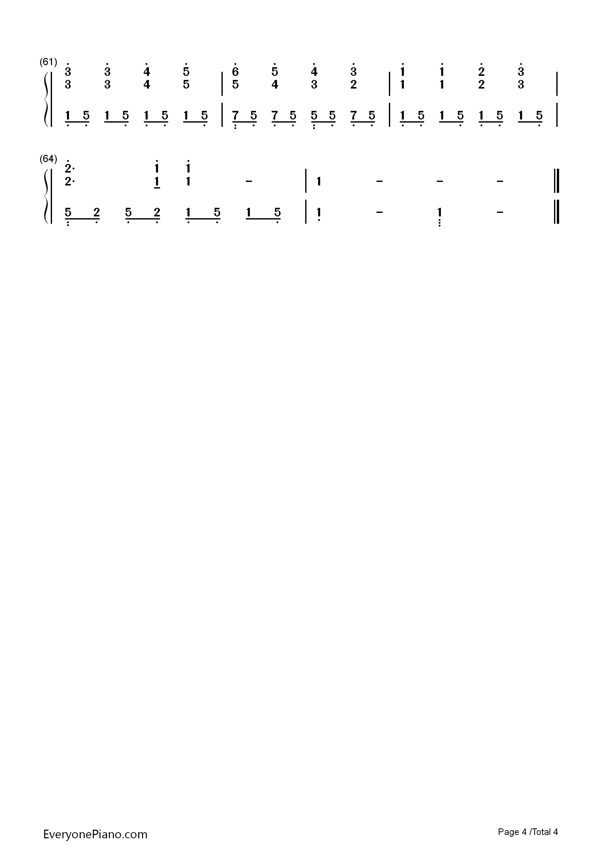 欢乐颂钢琴简谱_理查德克莱德曼演唱