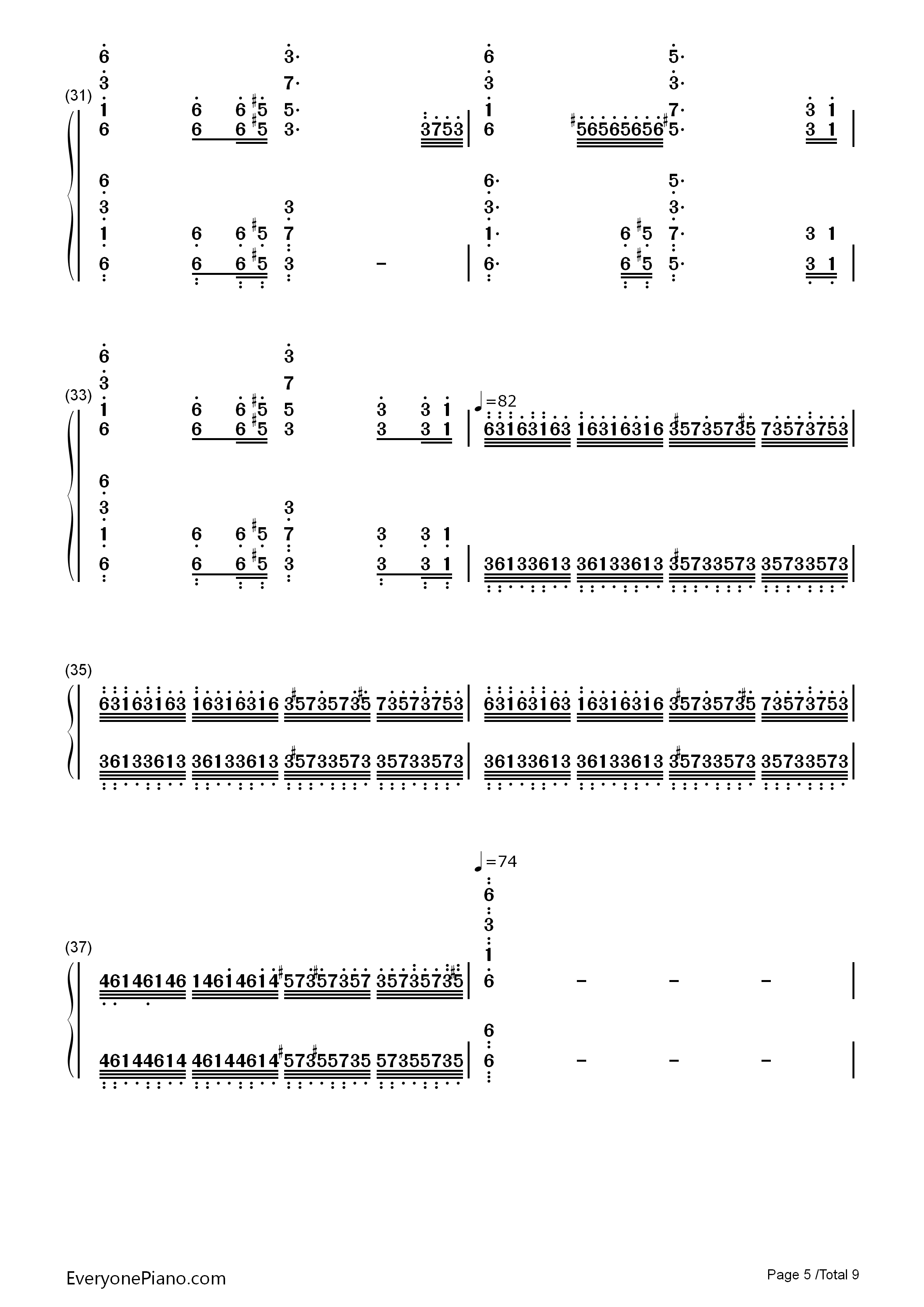 葛里格钢琴变奏曲钢琴简谱_爱德华·格里格演唱