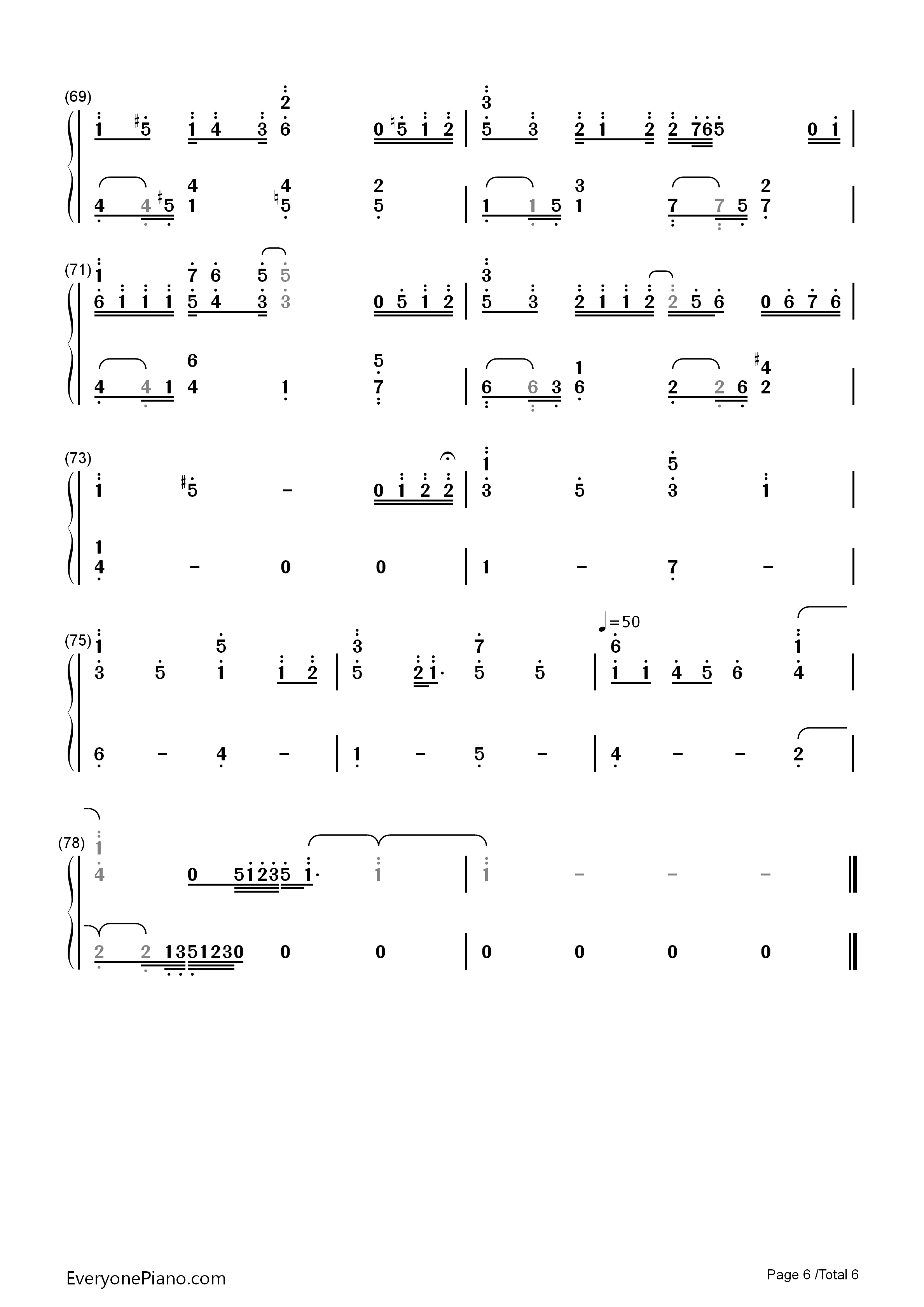 不是眼泪的错钢琴简谱_篠田麻里子演唱