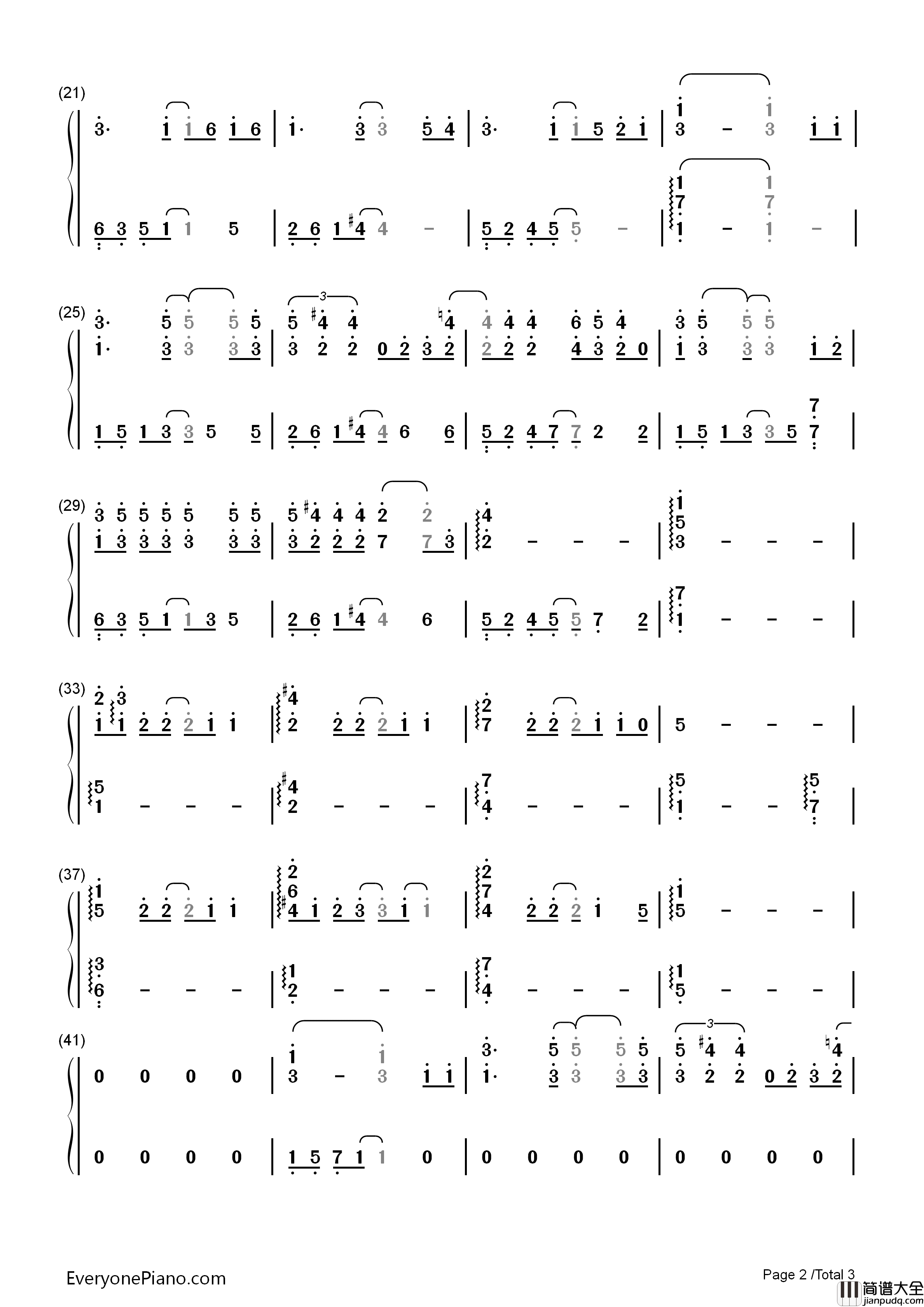 是病啊(Spotless_Mind)钢琴简谱_郑俊英演唱