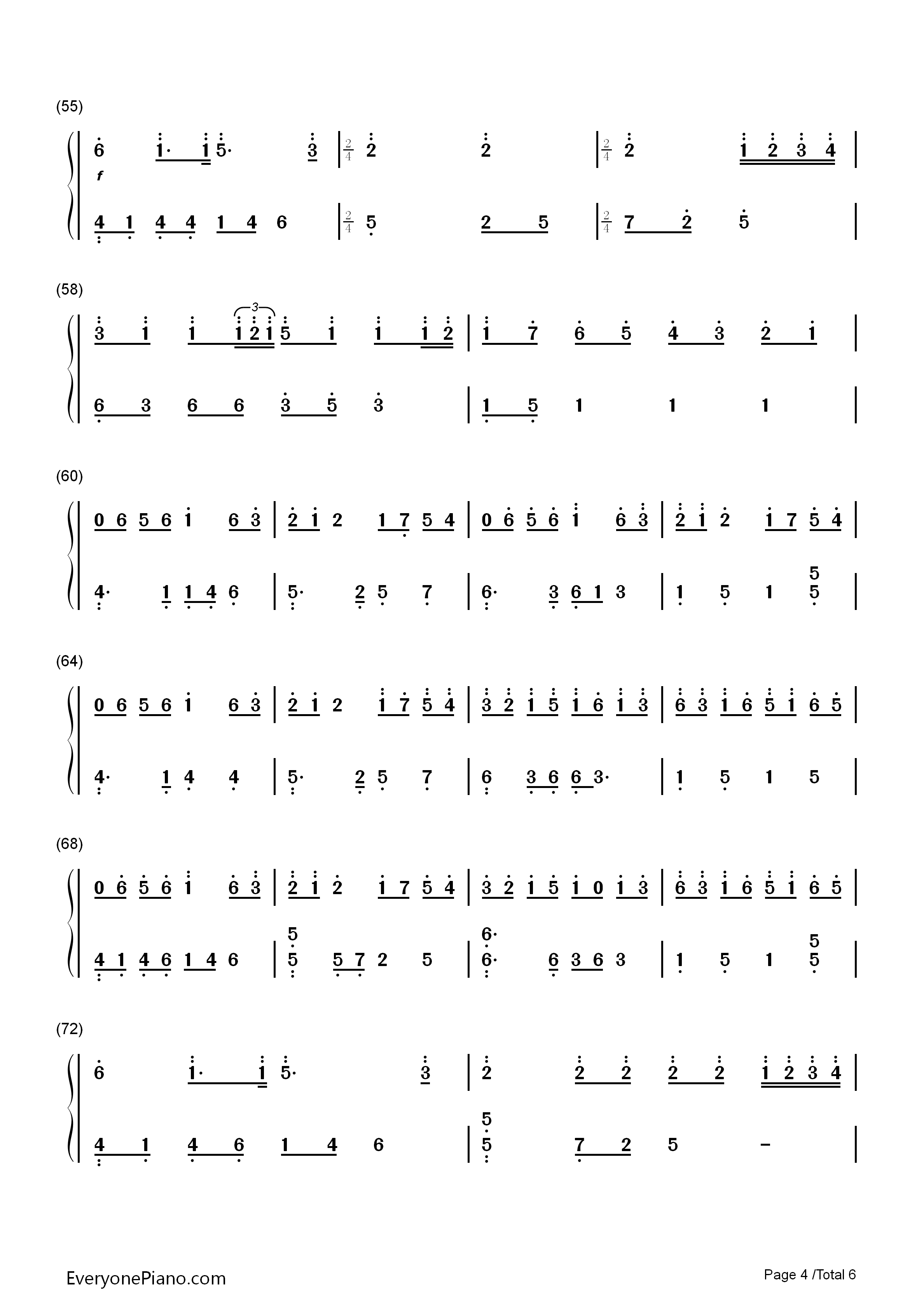 Scary_Monsters_and_Nice_Sprites钢琴简谱_Skrillex演唱