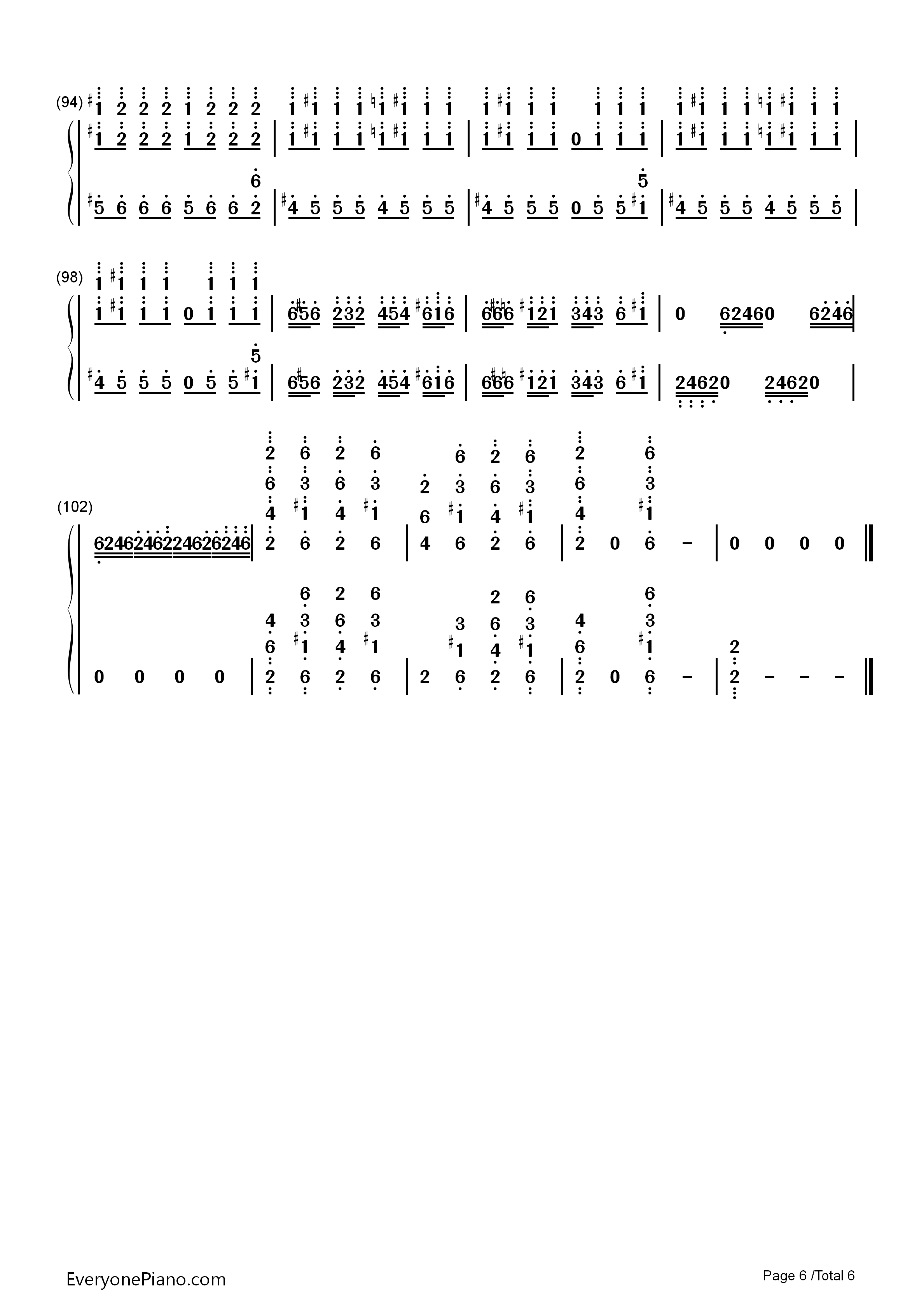 蜂鸟（Kolibre）钢琴简谱_马克西姆_Maksim演唱