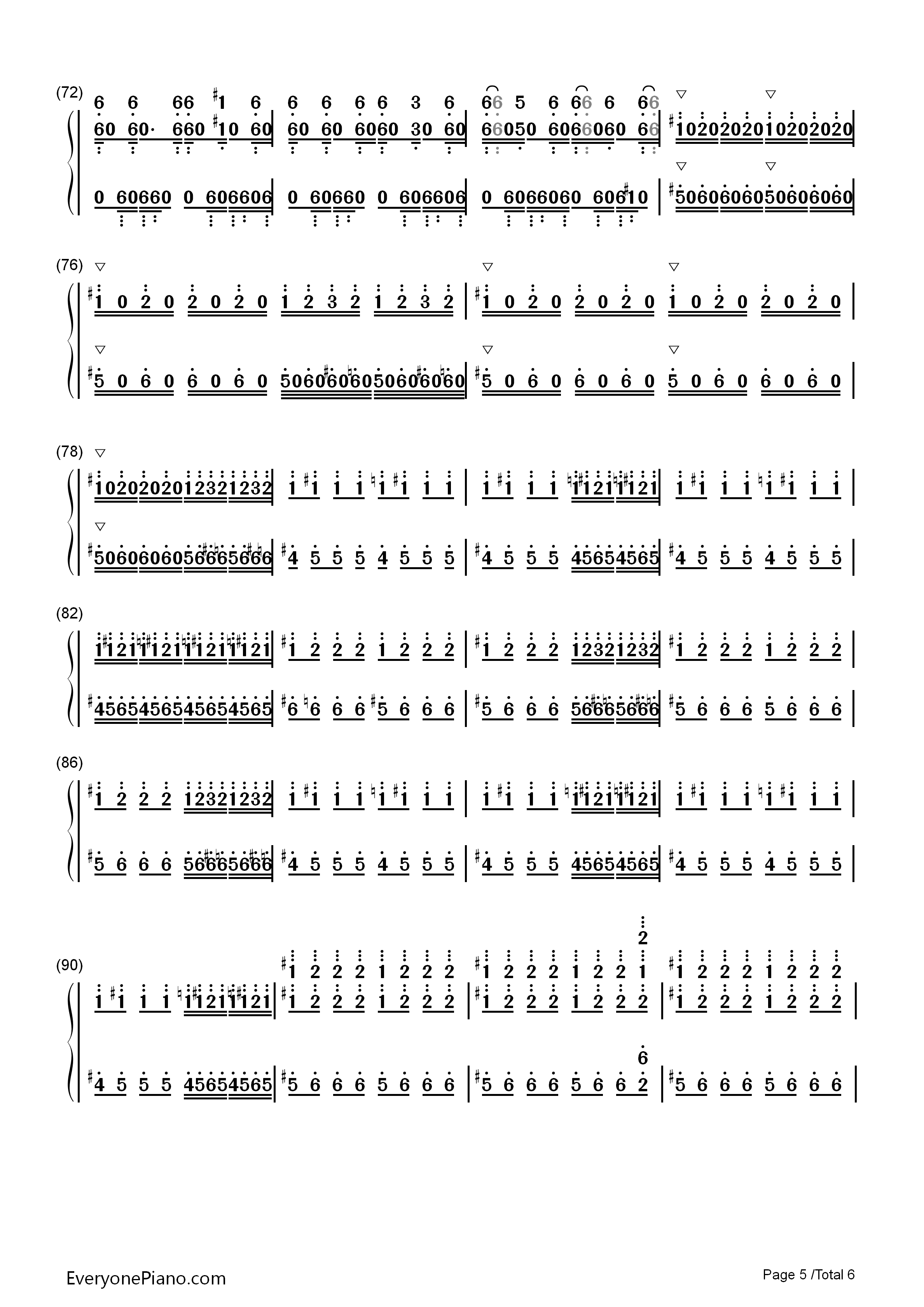 蜂鸟（Kolibre）钢琴简谱_马克西姆_Maksim演唱