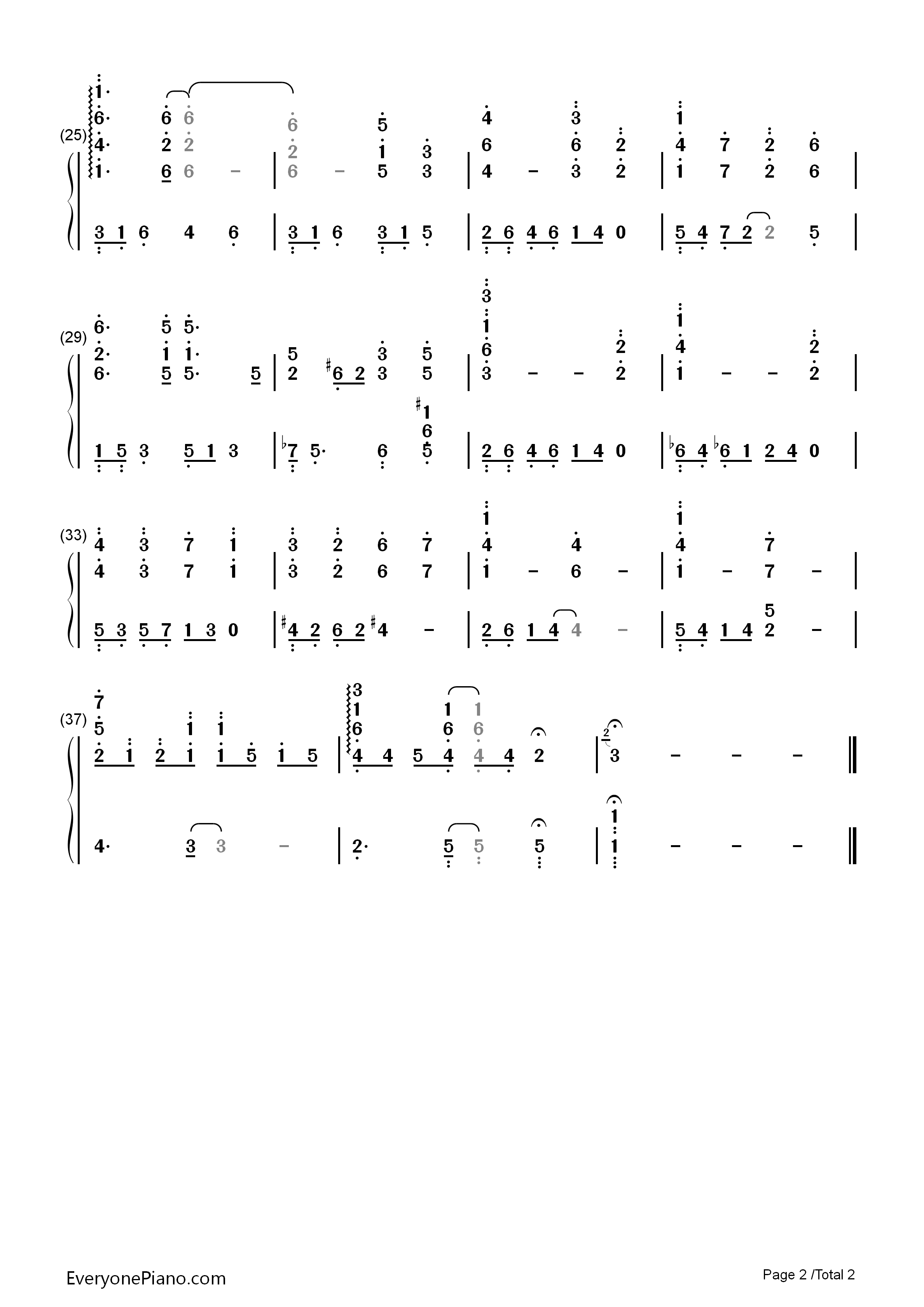 In_Memories钢琴简谱_主君的太阳演唱