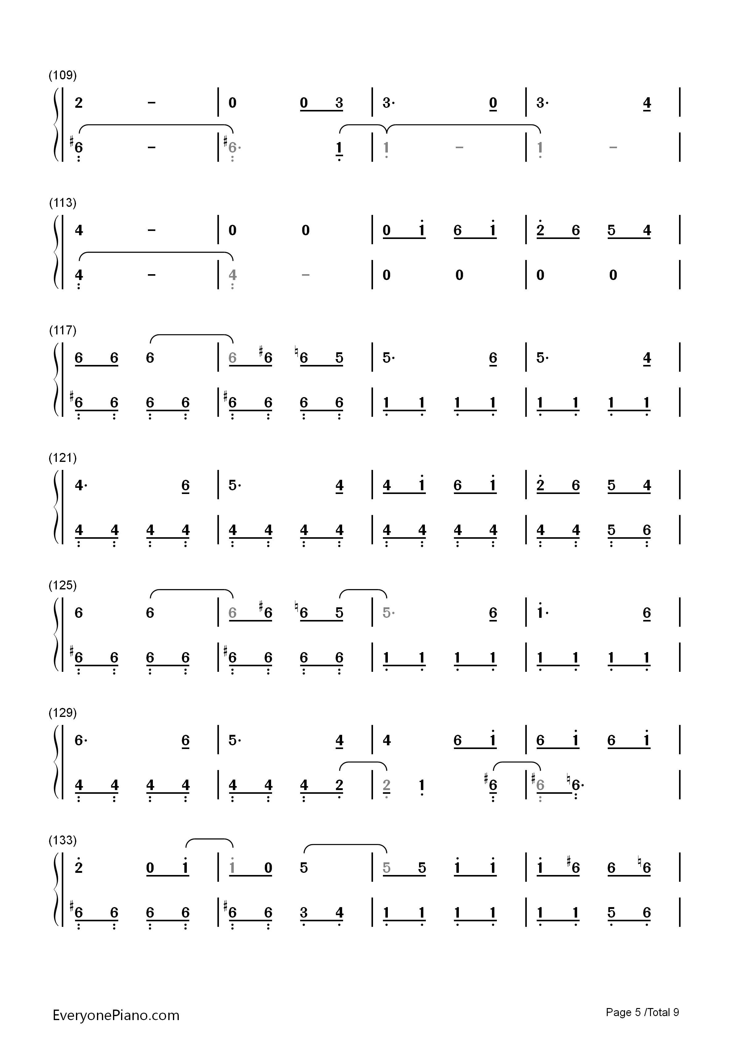 Still_Into_You钢琴简谱_Paramore演唱