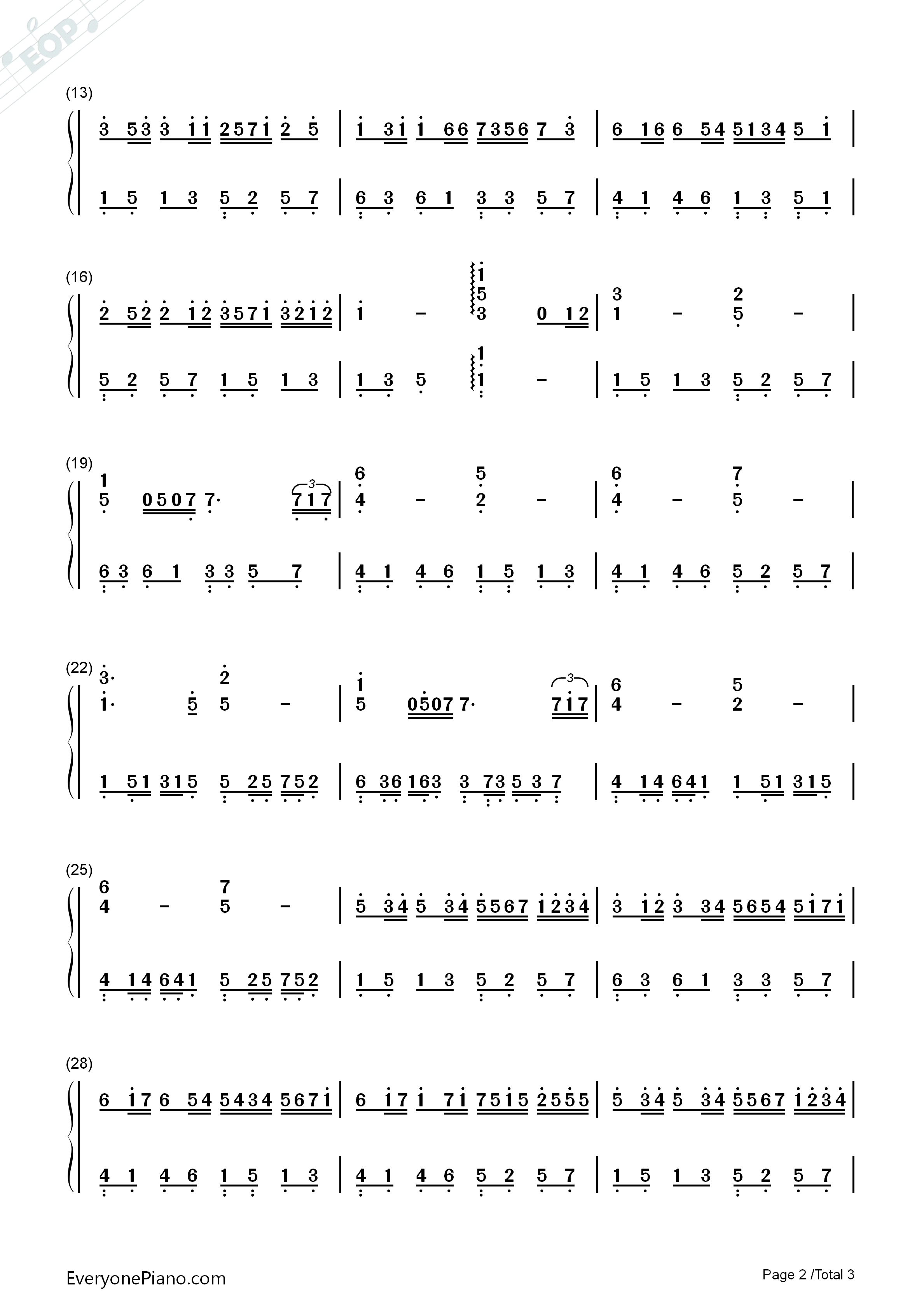 琴光的卡农钢琴简谱_gundamx演唱