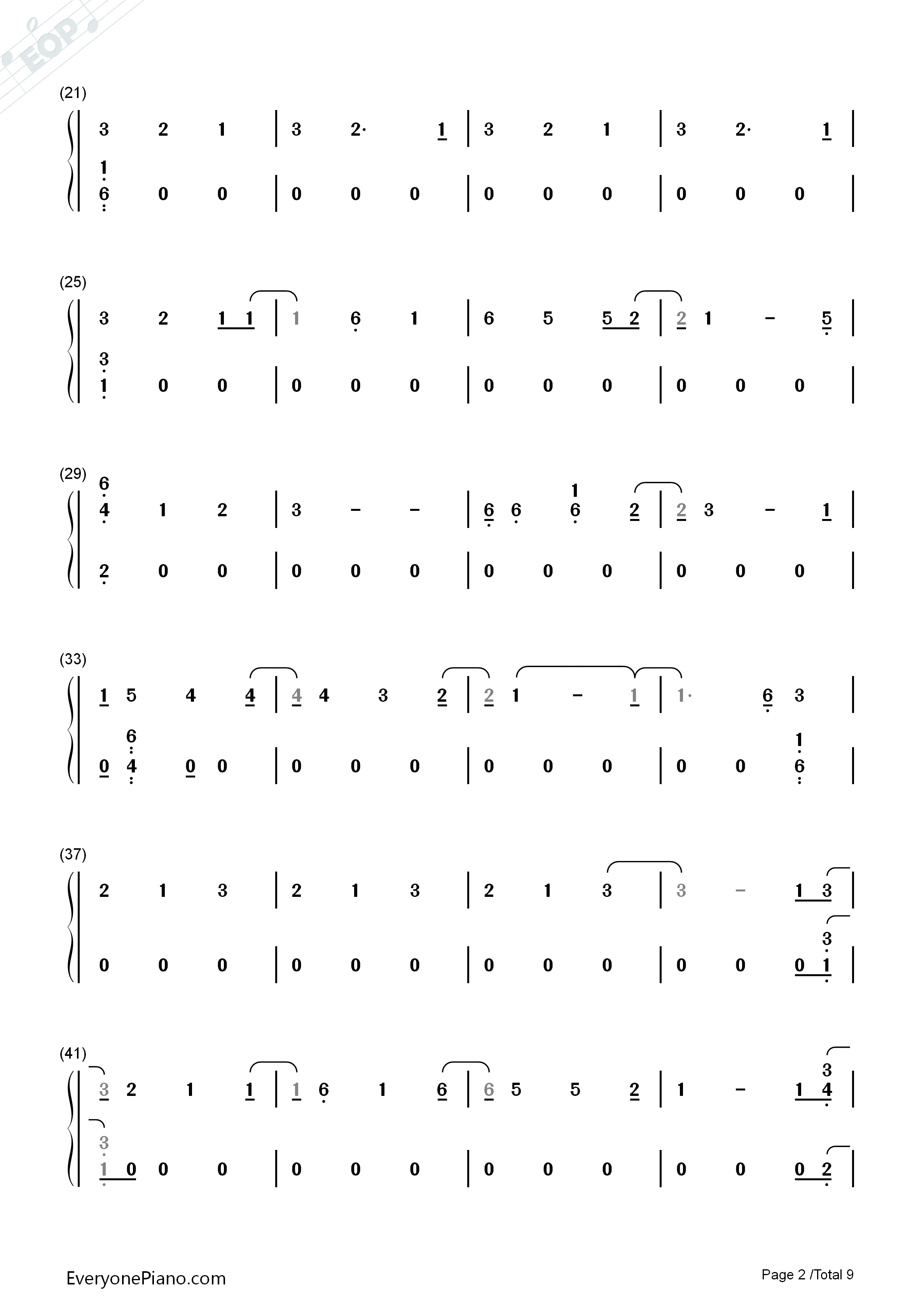 Pray钢琴简谱_Sam_Smith演唱