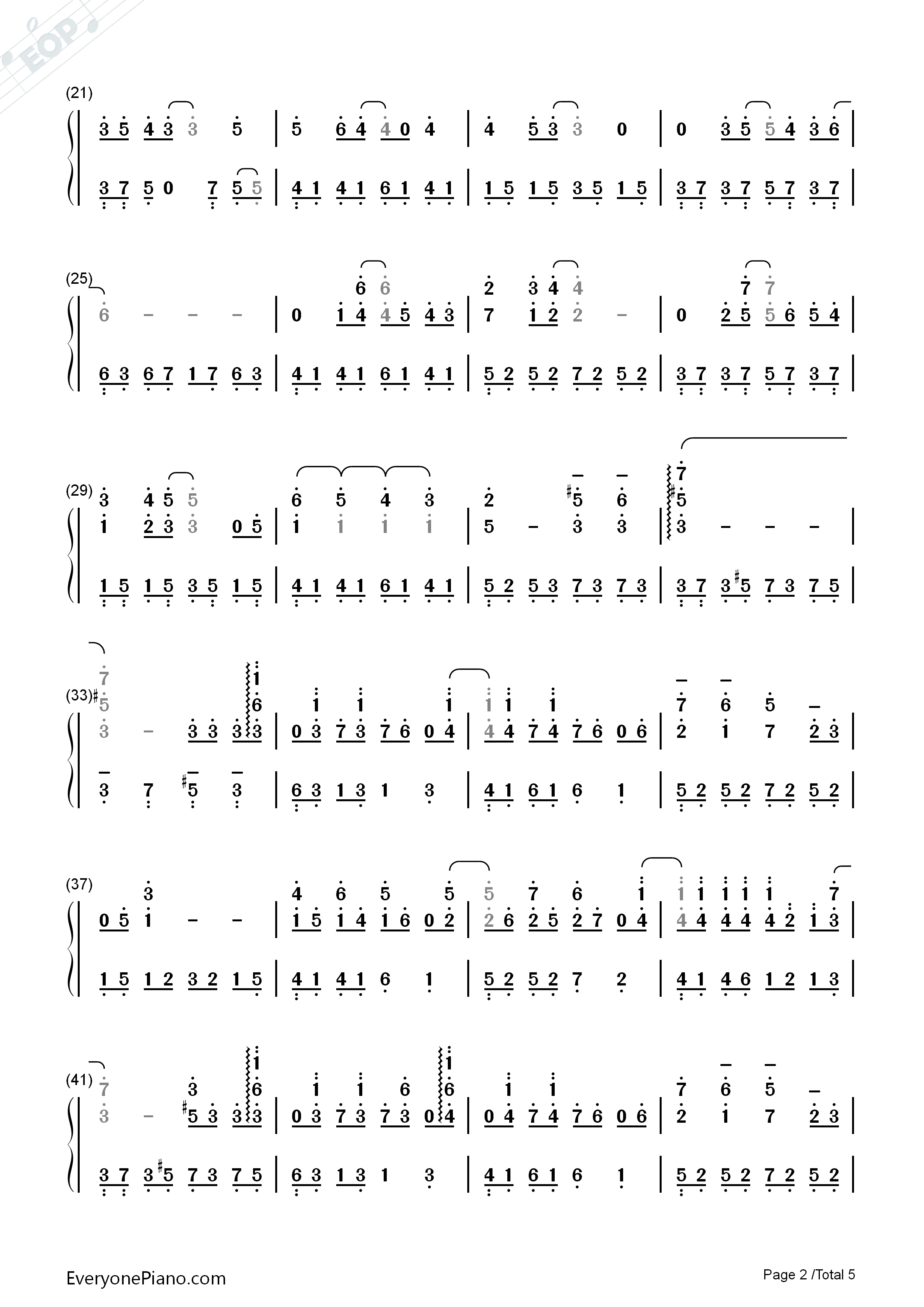 珍珠星的距离钢琴简谱_内田彩演唱