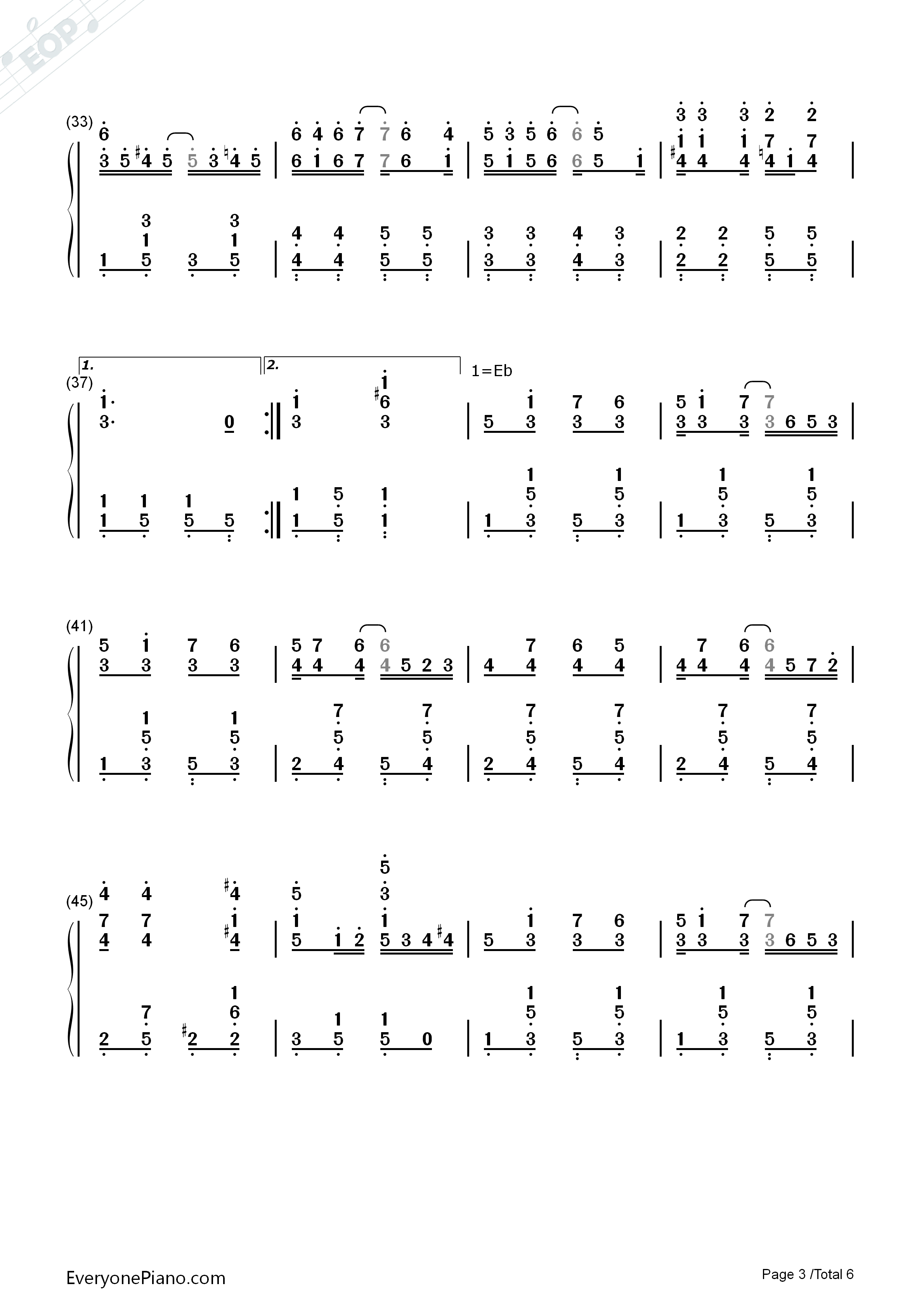 Peacherine_Rag钢琴简谱_Scott_Joplin演唱