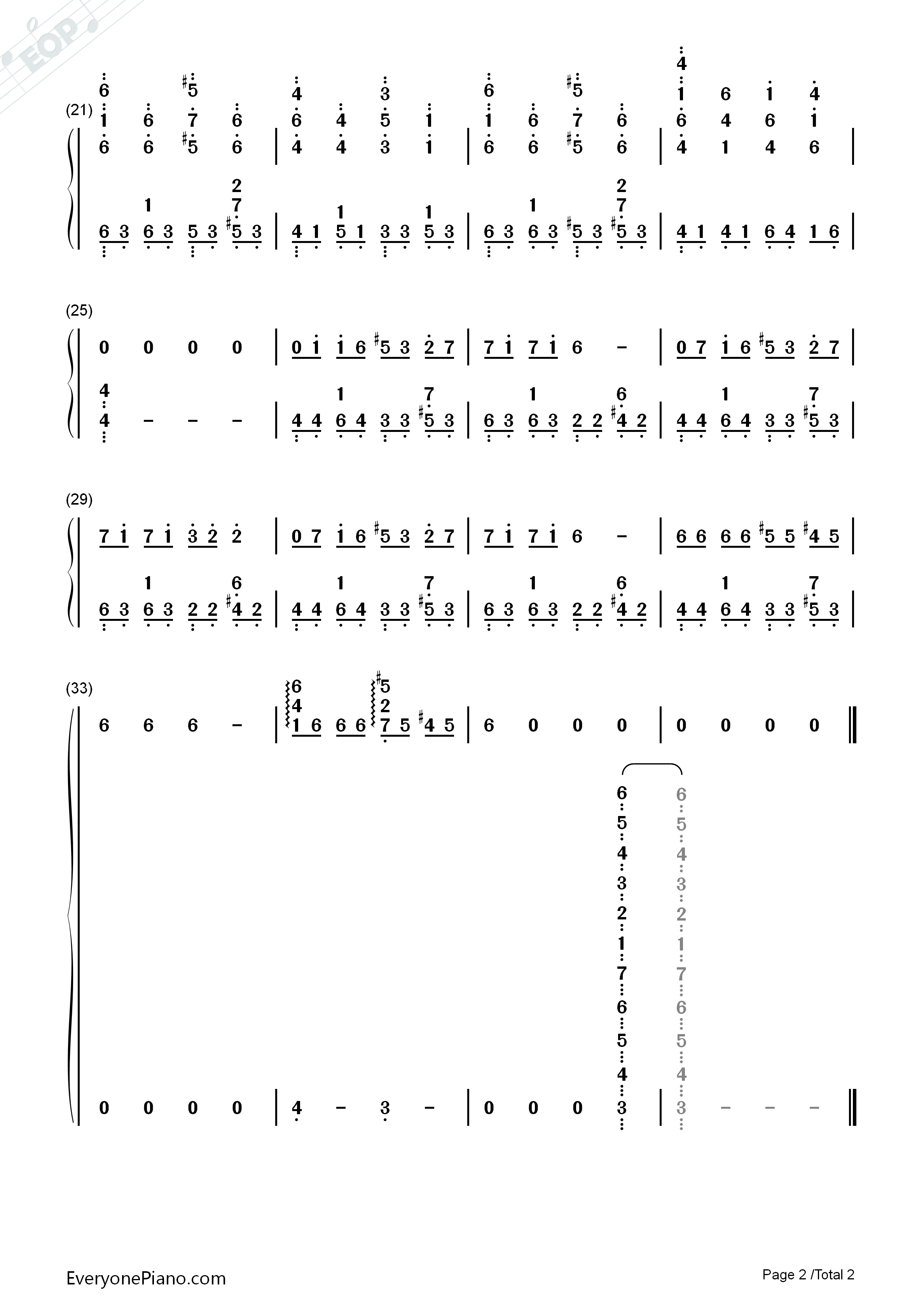 智商二五零钢琴简谱_华晨宇演唱