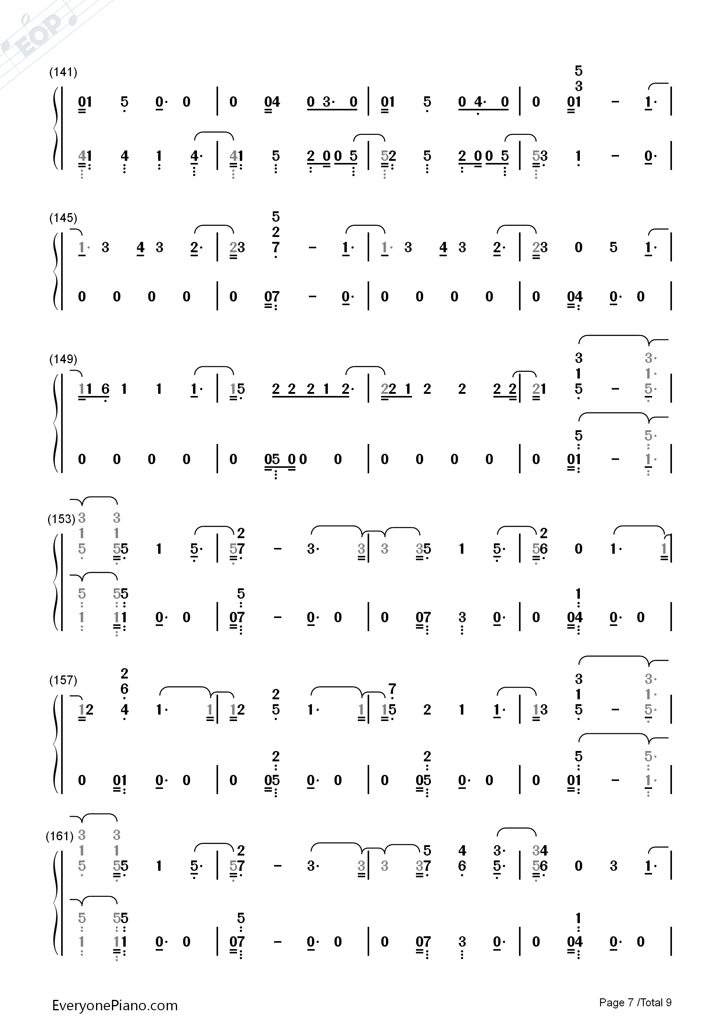 Beautiful_Trauma钢琴简谱_Pink演唱