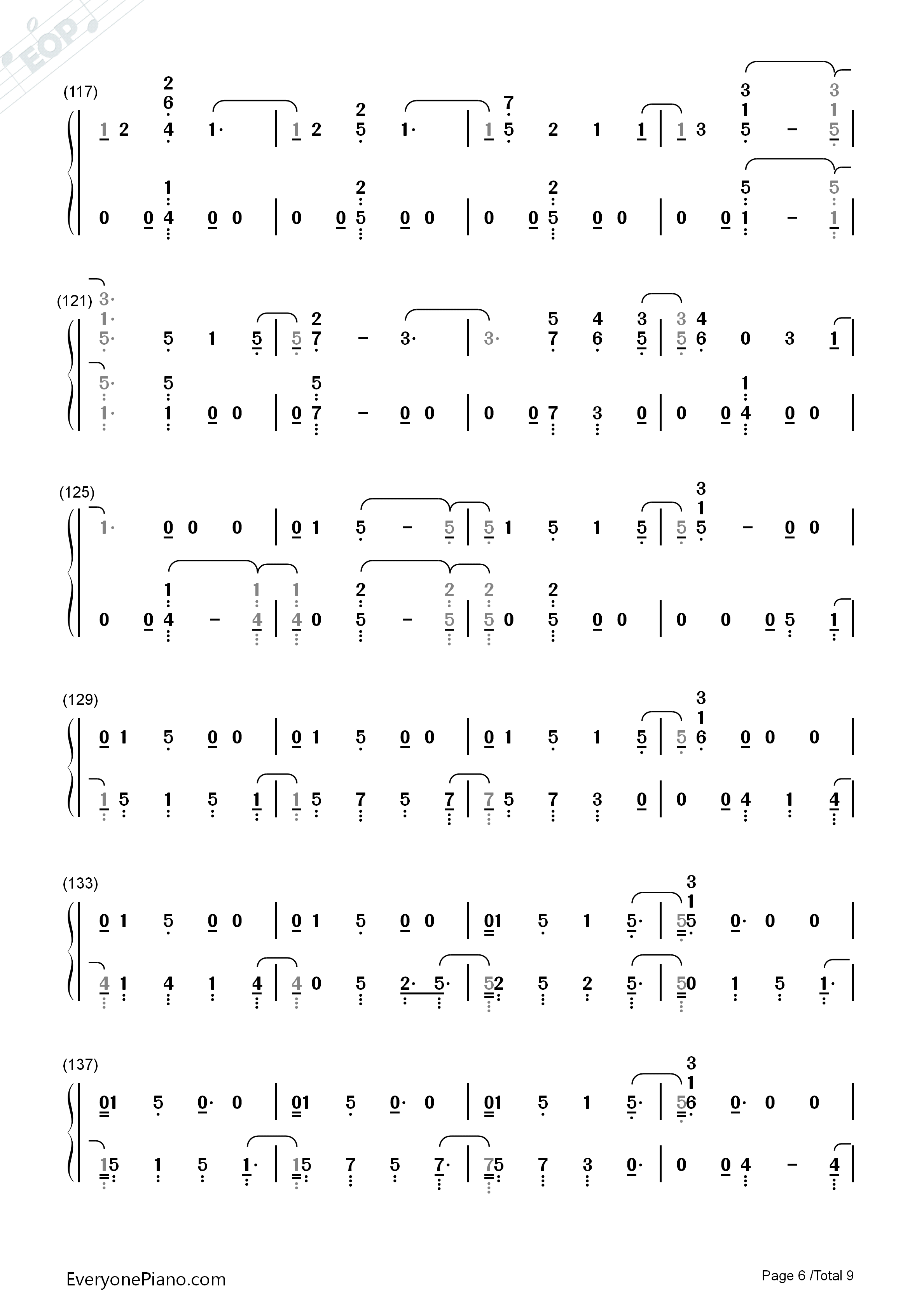 Beautiful_Trauma钢琴简谱_Pink演唱