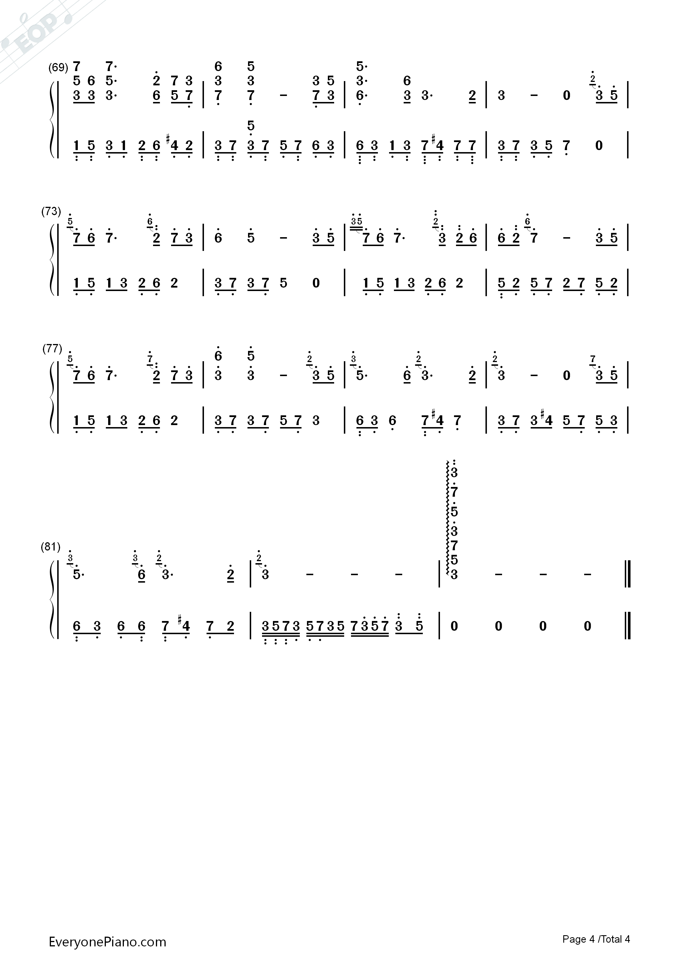 风居住的街道钢琴简谱_矶村由纪子演唱