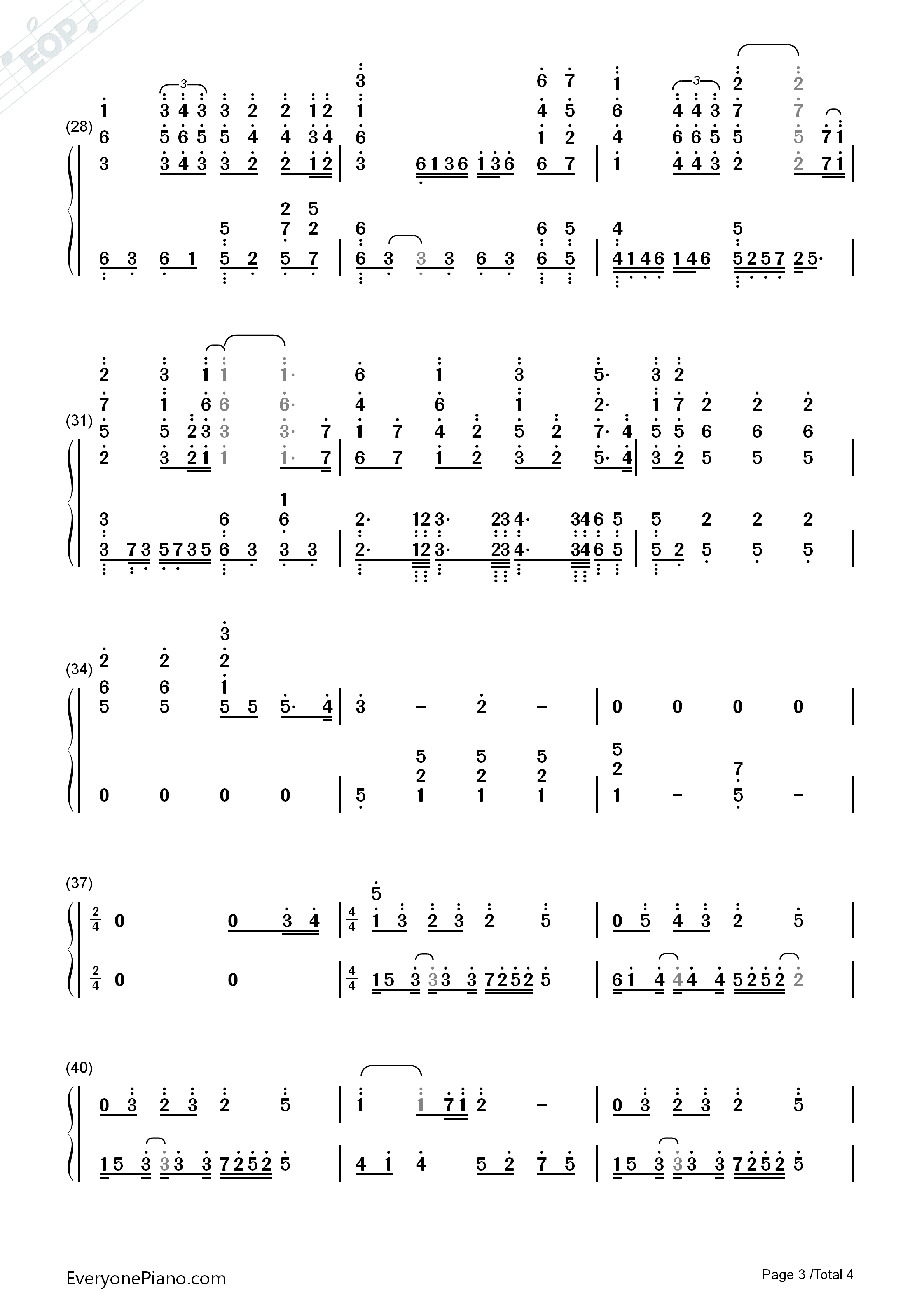 Where_Are_You_Christmas钢琴简谱_Faith_Hill演唱