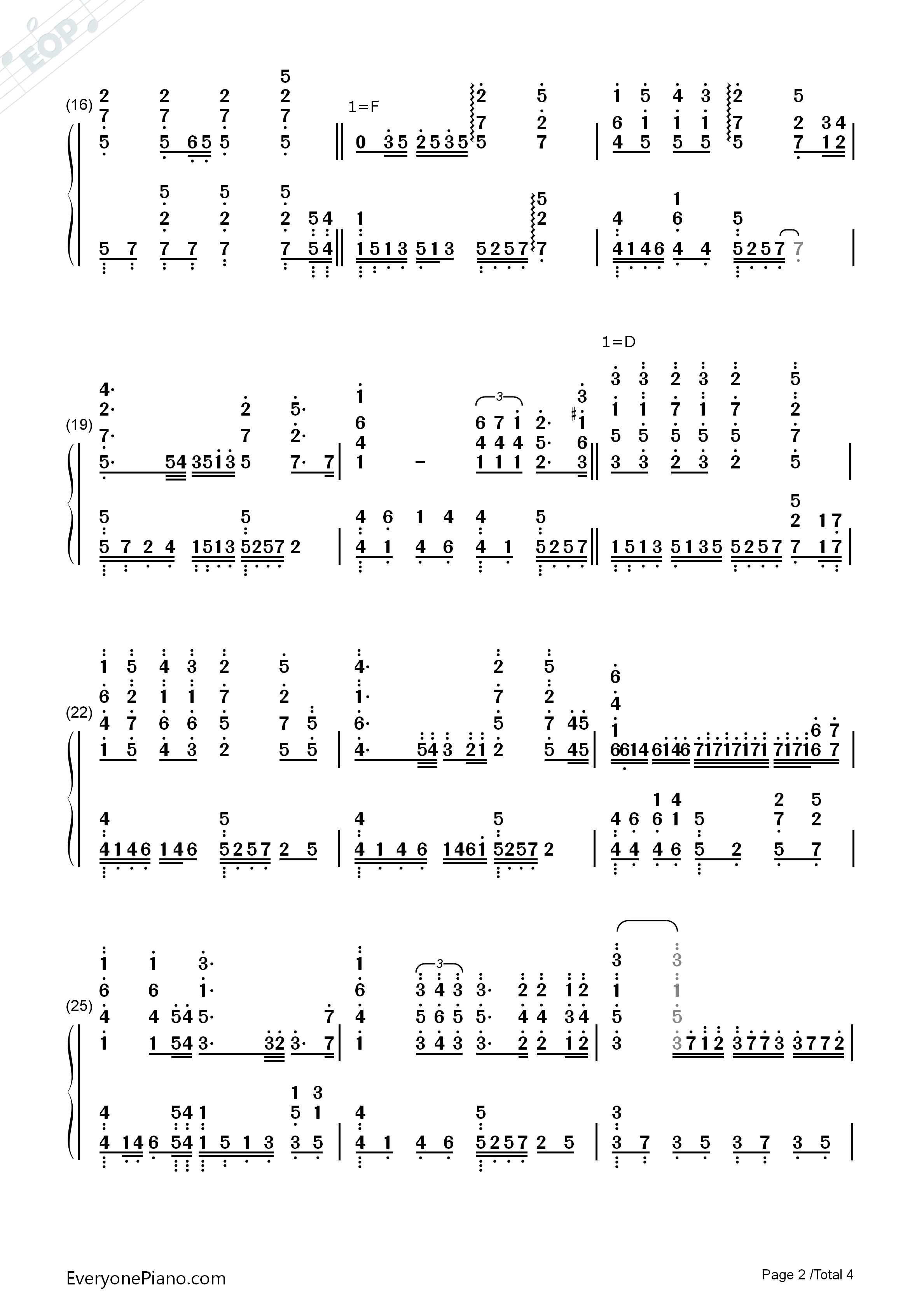 Where_Are_You_Christmas钢琴简谱_Faith_Hill演唱