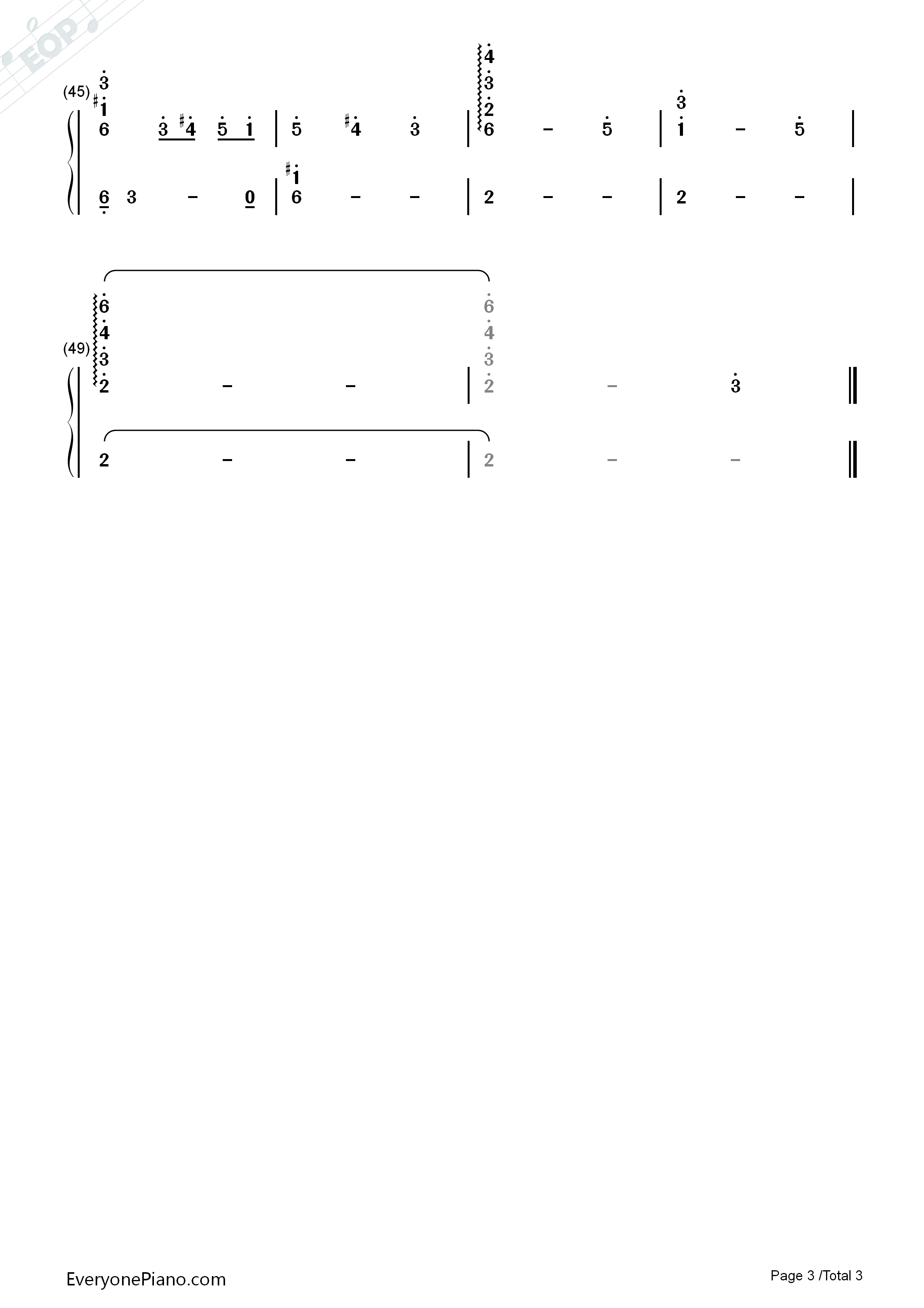 Melody_2钢琴简谱_梶浦由记演唱