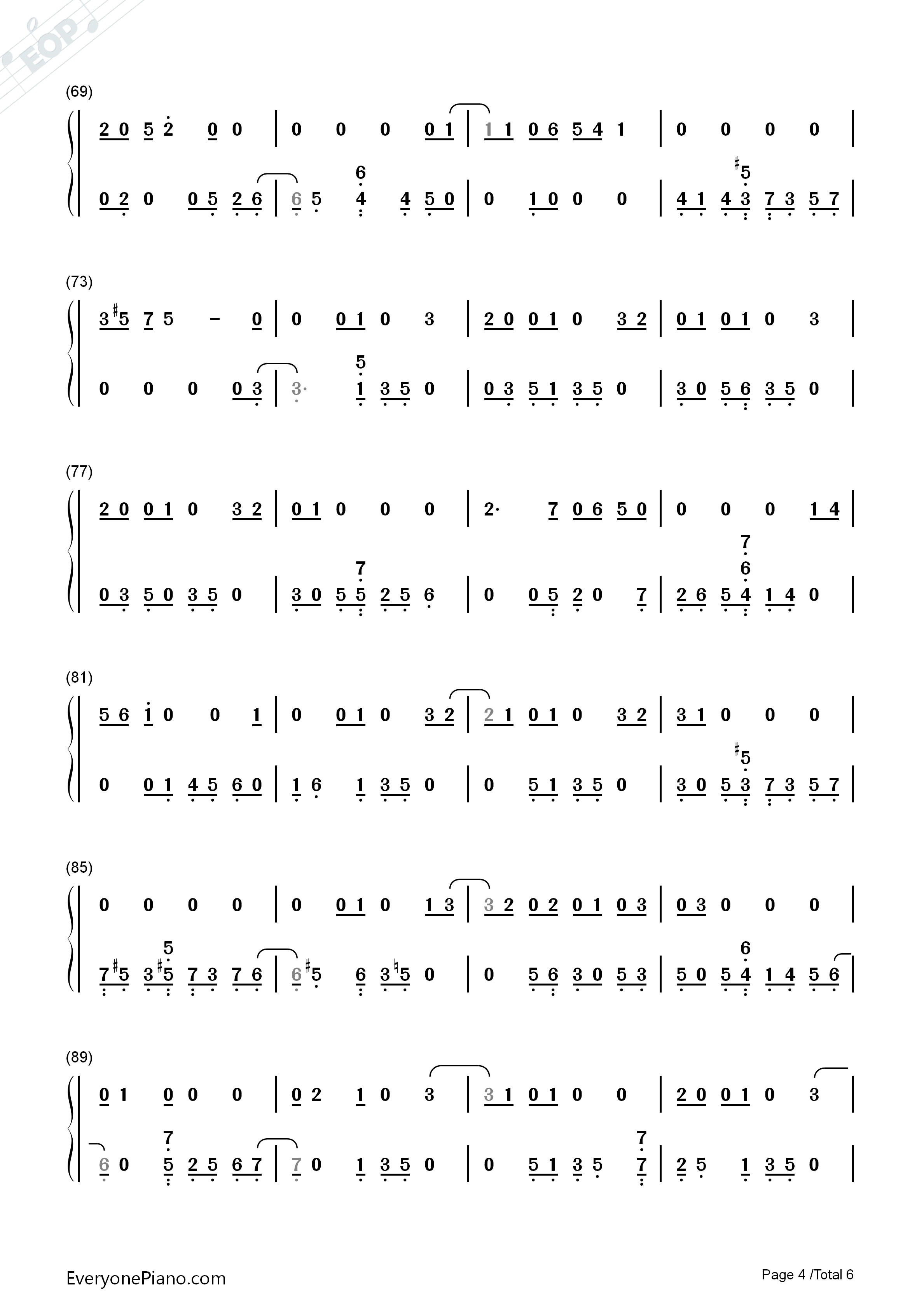 Say_It_First钢琴简谱_Sam_Smith演唱