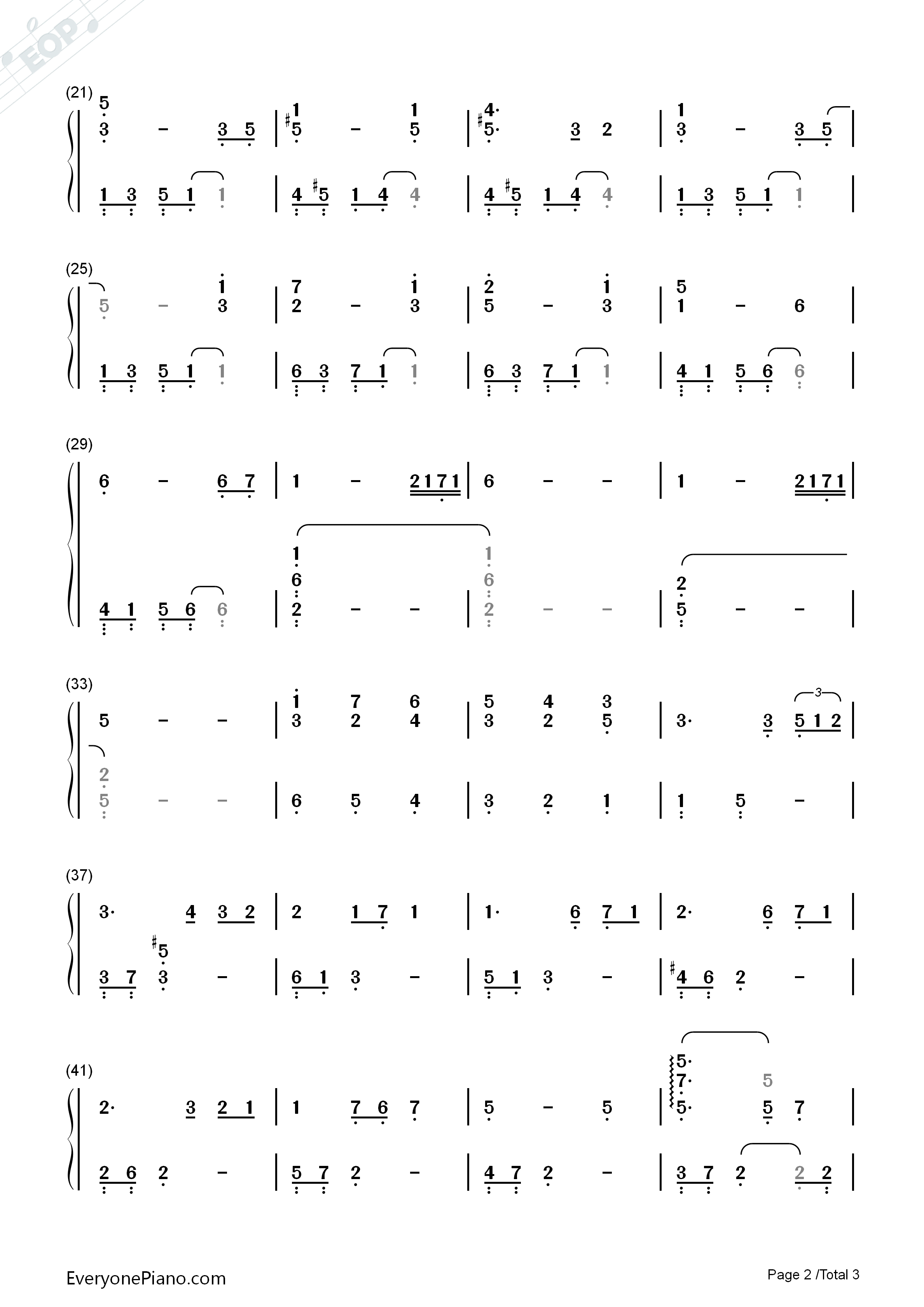 Memory_of_Mother钢琴简谱_光宗信吉演唱