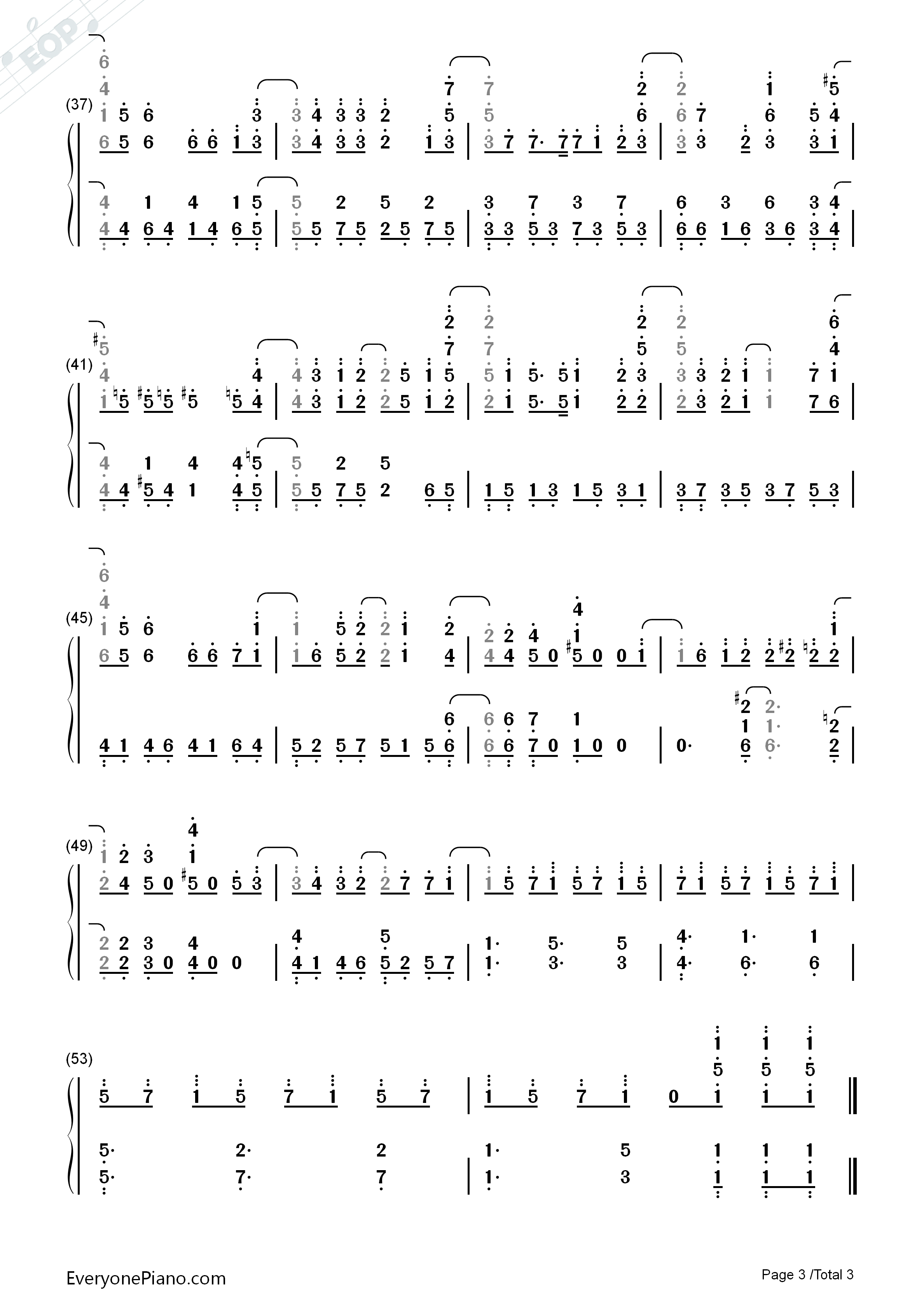 純情エモーショナル钢琴简谱_buzzG演唱