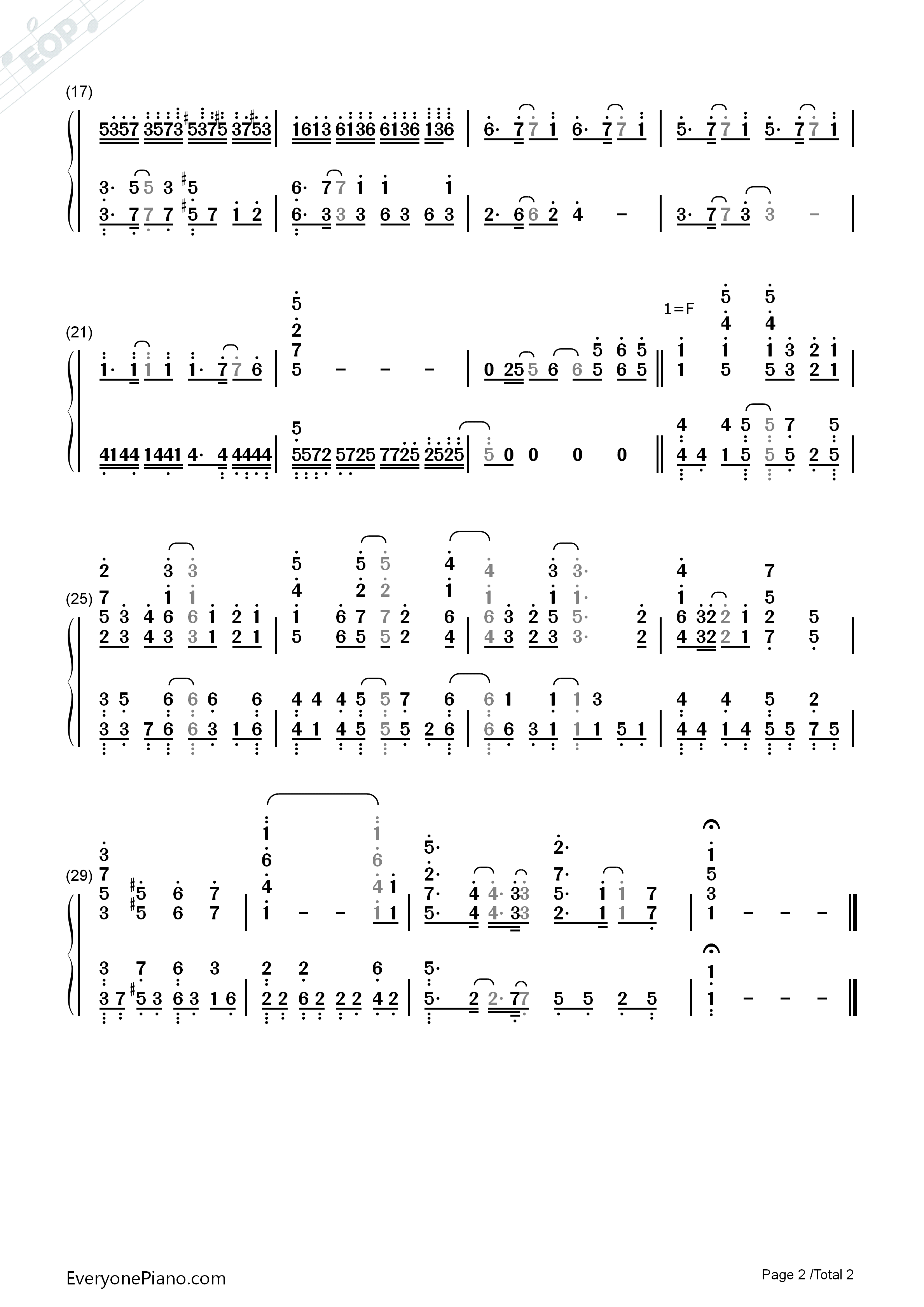 アイマイモコ钢琴简谱_水濑祈演唱