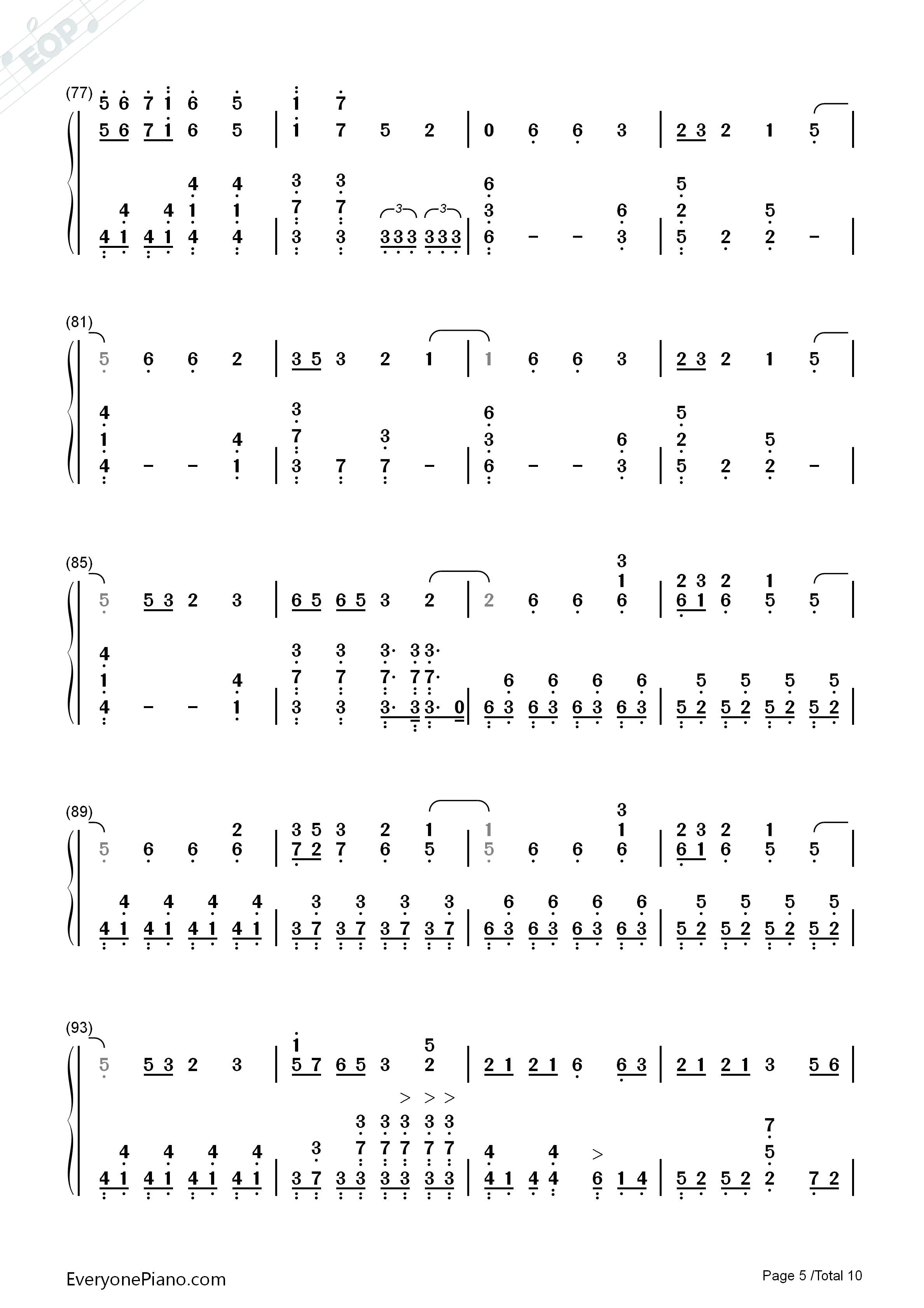 万神纪钢琴简谱_星尘演唱