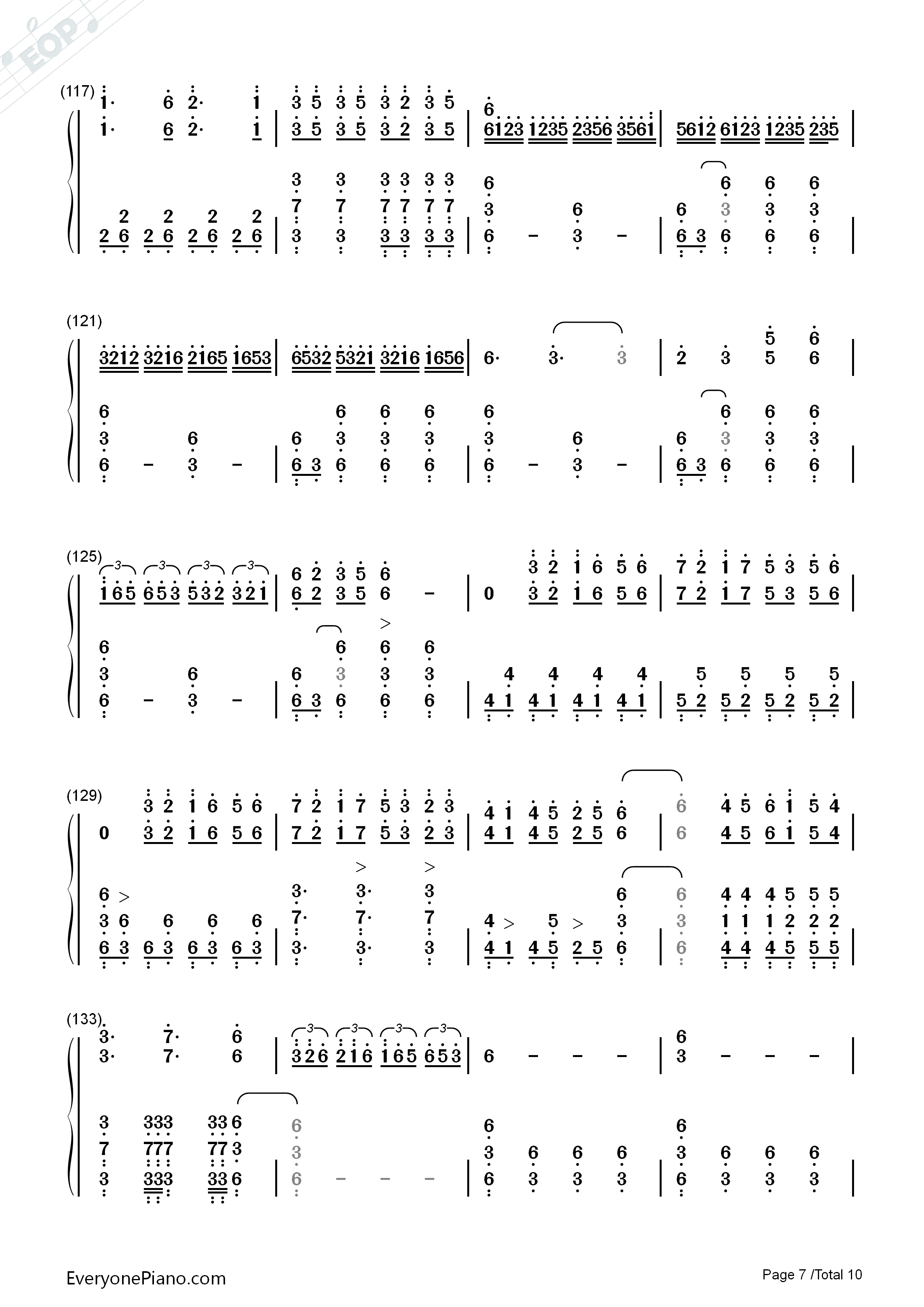万神纪钢琴简谱_星尘演唱