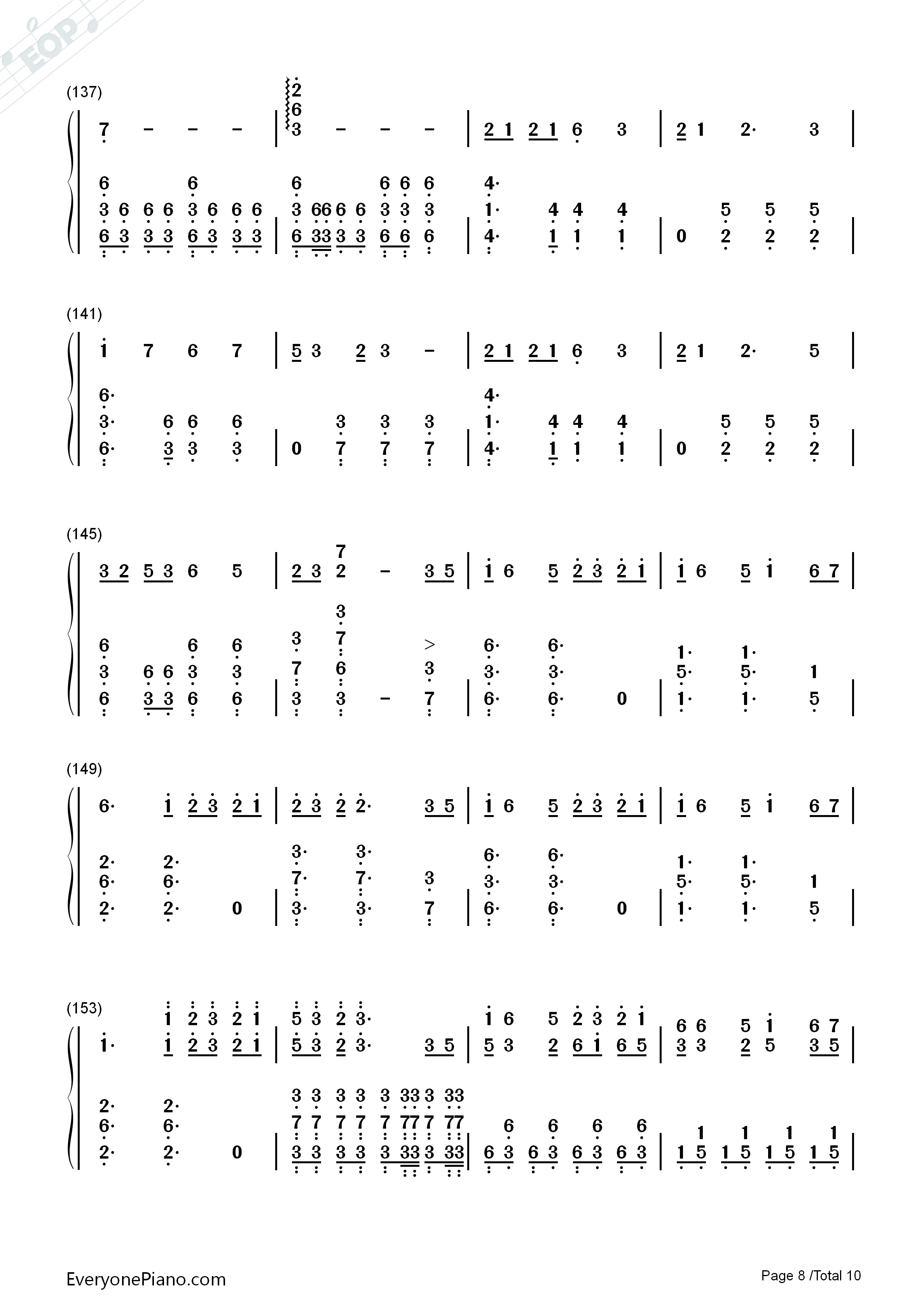 万神纪钢琴简谱_星尘演唱