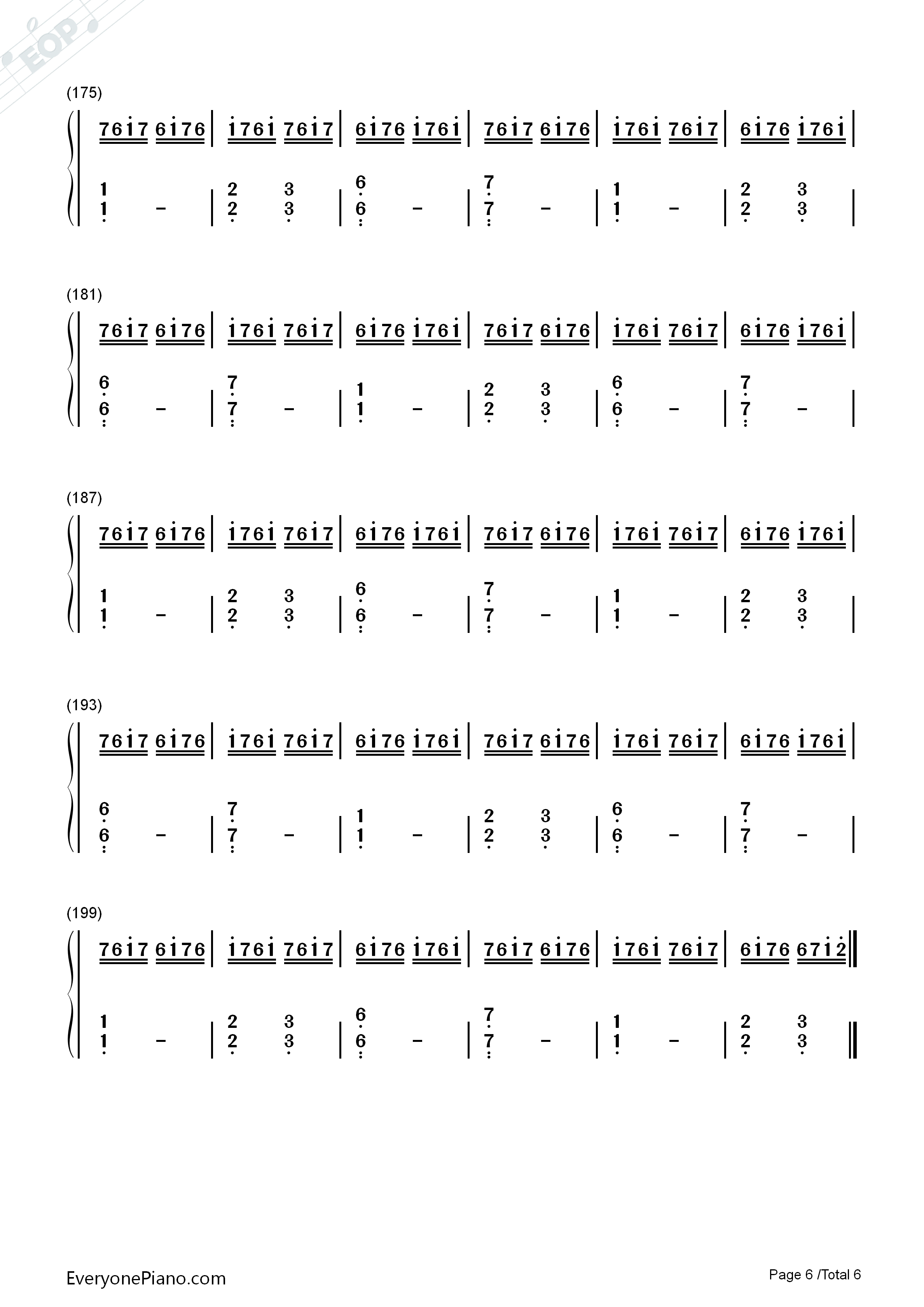 背过手钢琴简谱_薛之谦演唱