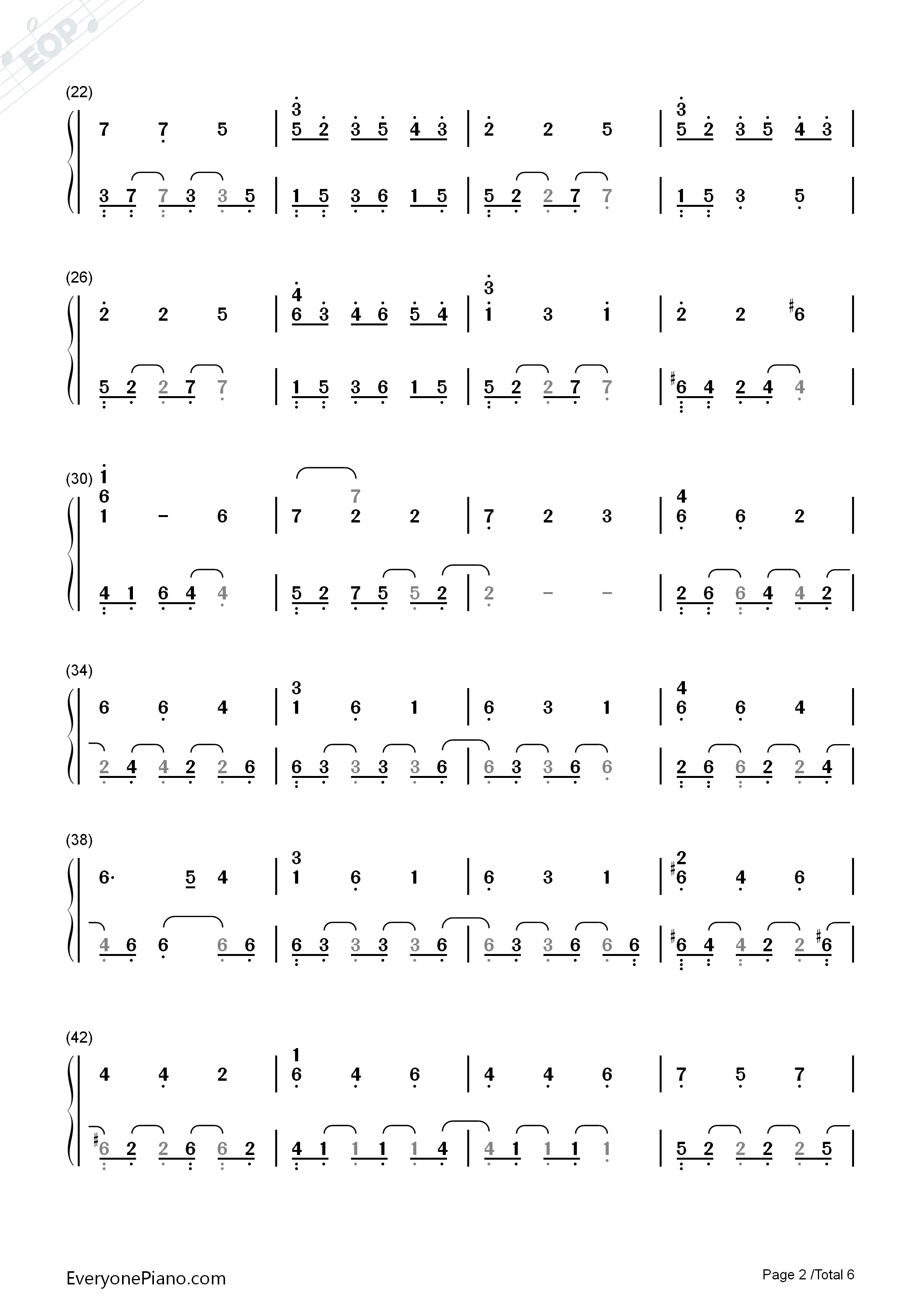 Waltz_In_C_Minor钢琴简谱_李闰珉演唱