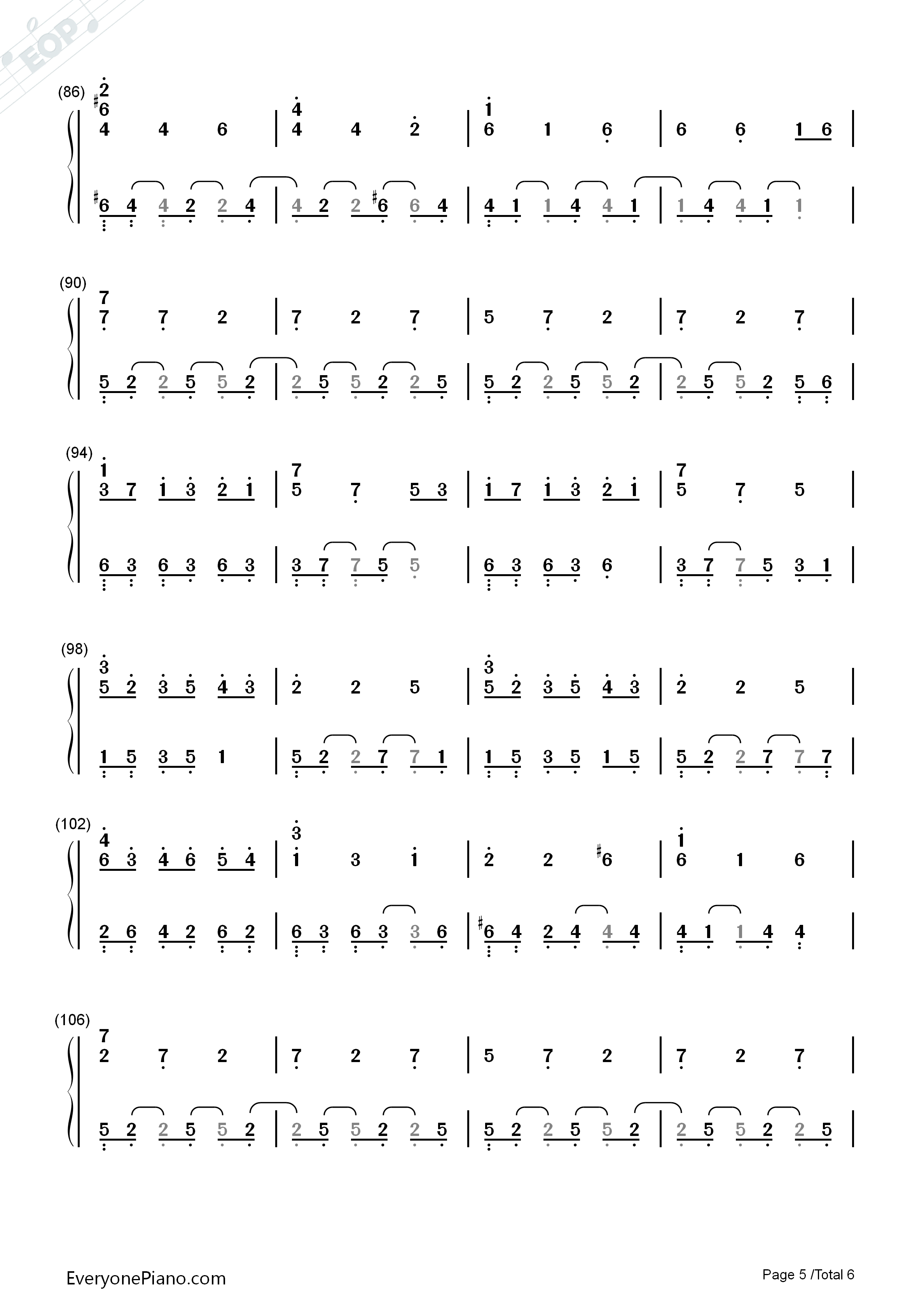 Waltz_In_C_Minor钢琴简谱_李闰珉演唱
