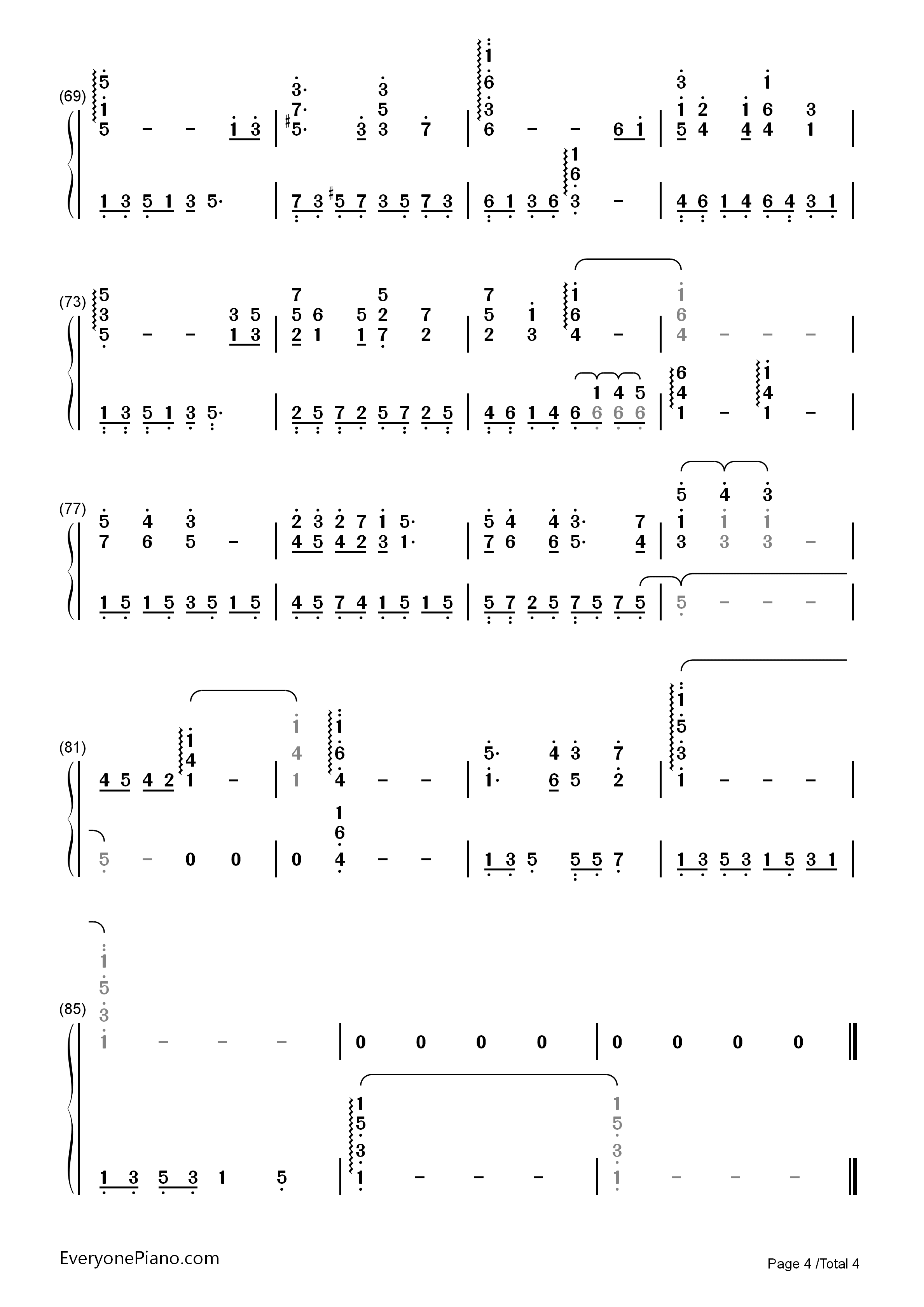 I_See_the_Light钢琴简谱_Alan_Menken__亚伦·孟肯演唱