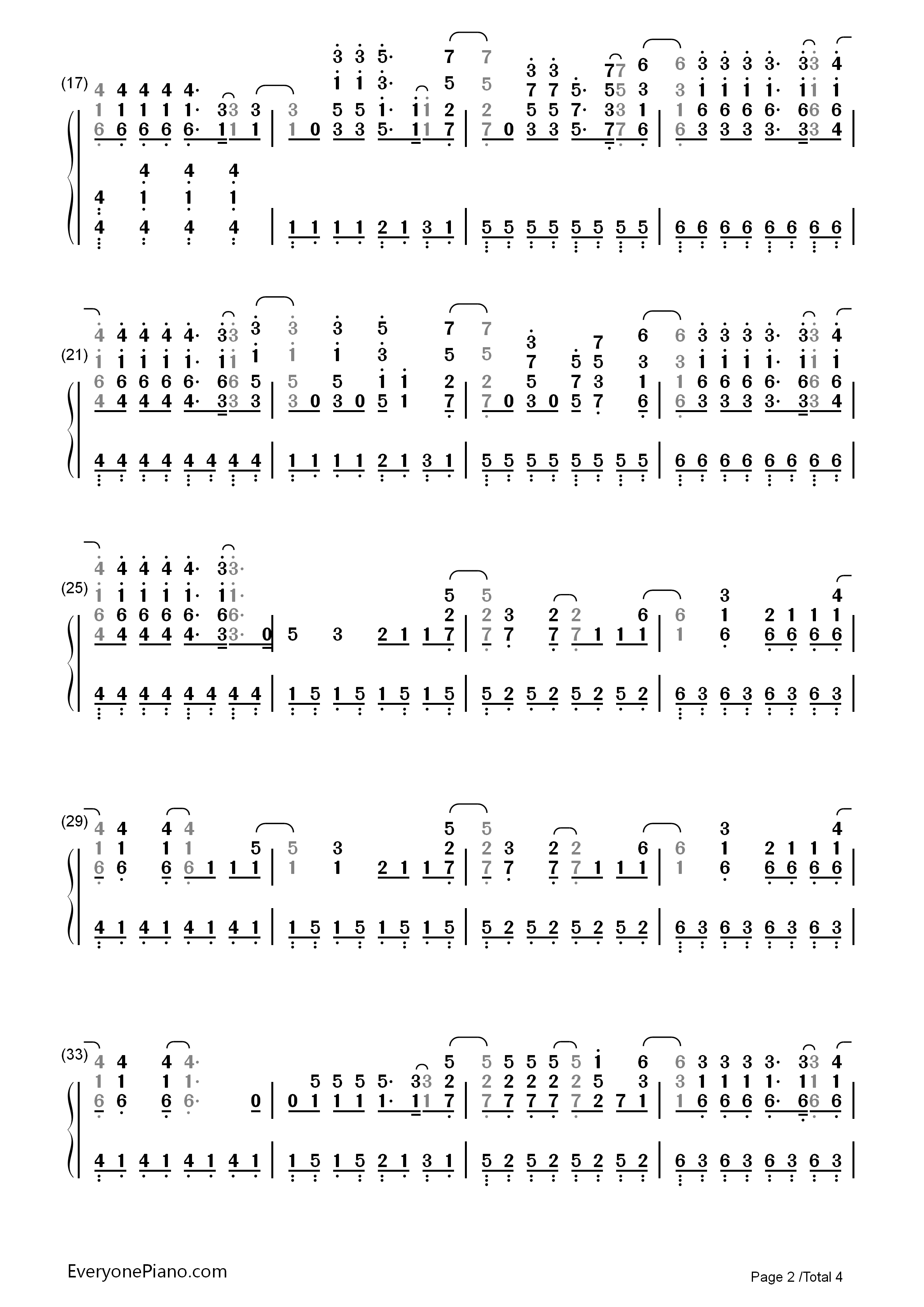 Demons钢琴简谱_Imagine_Dragons演唱