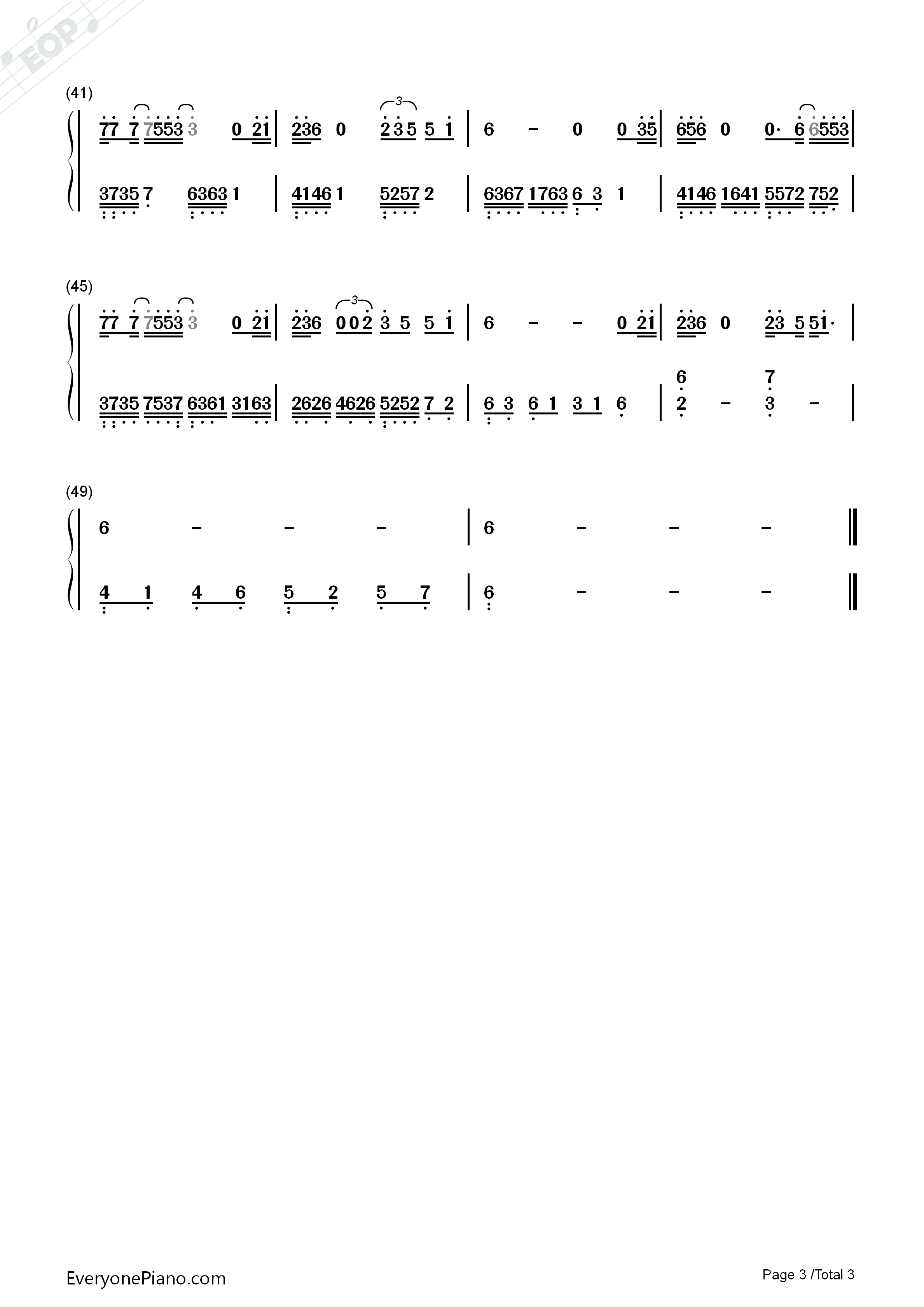 我们不一样钢琴简谱_大壮演唱