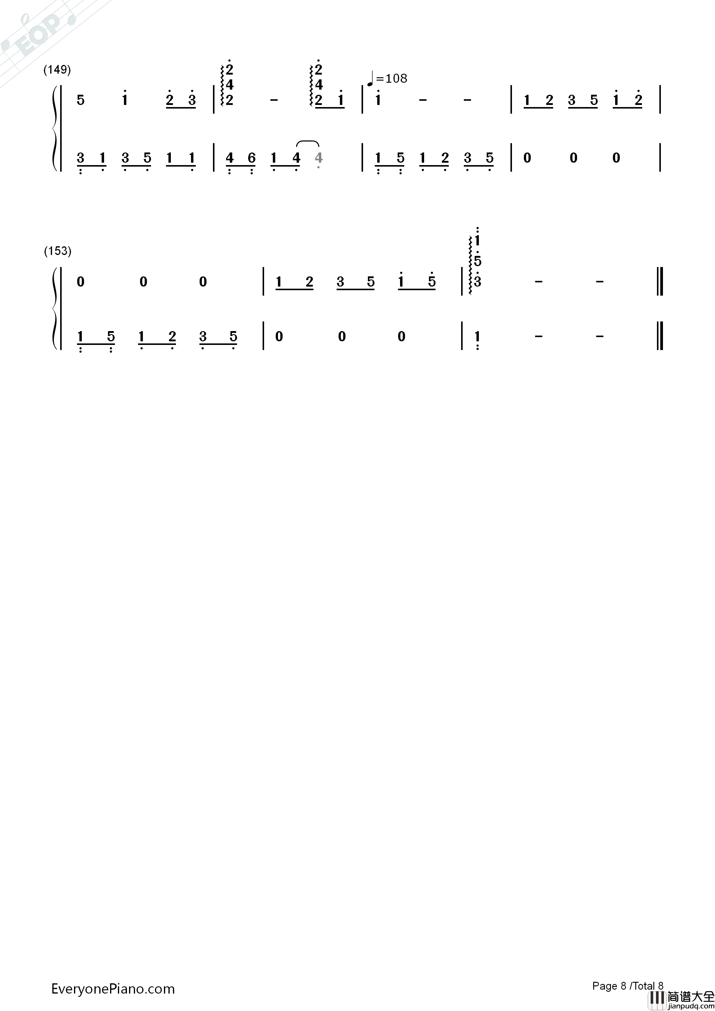 いつも何度でも钢琴简谱_木村弓演唱