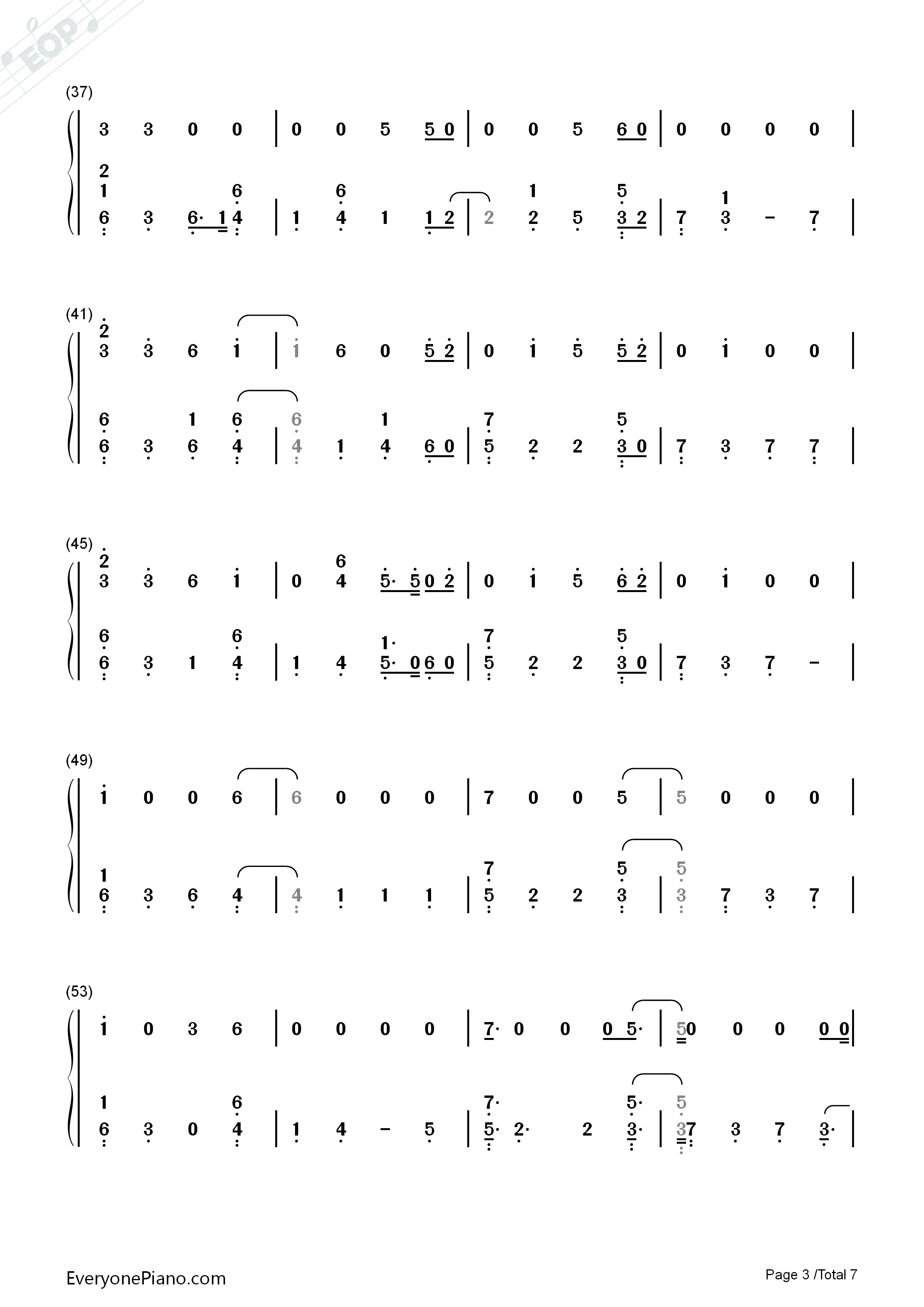 So_Far_Away钢琴简谱_Martin_Garrix_David_Guetta演唱