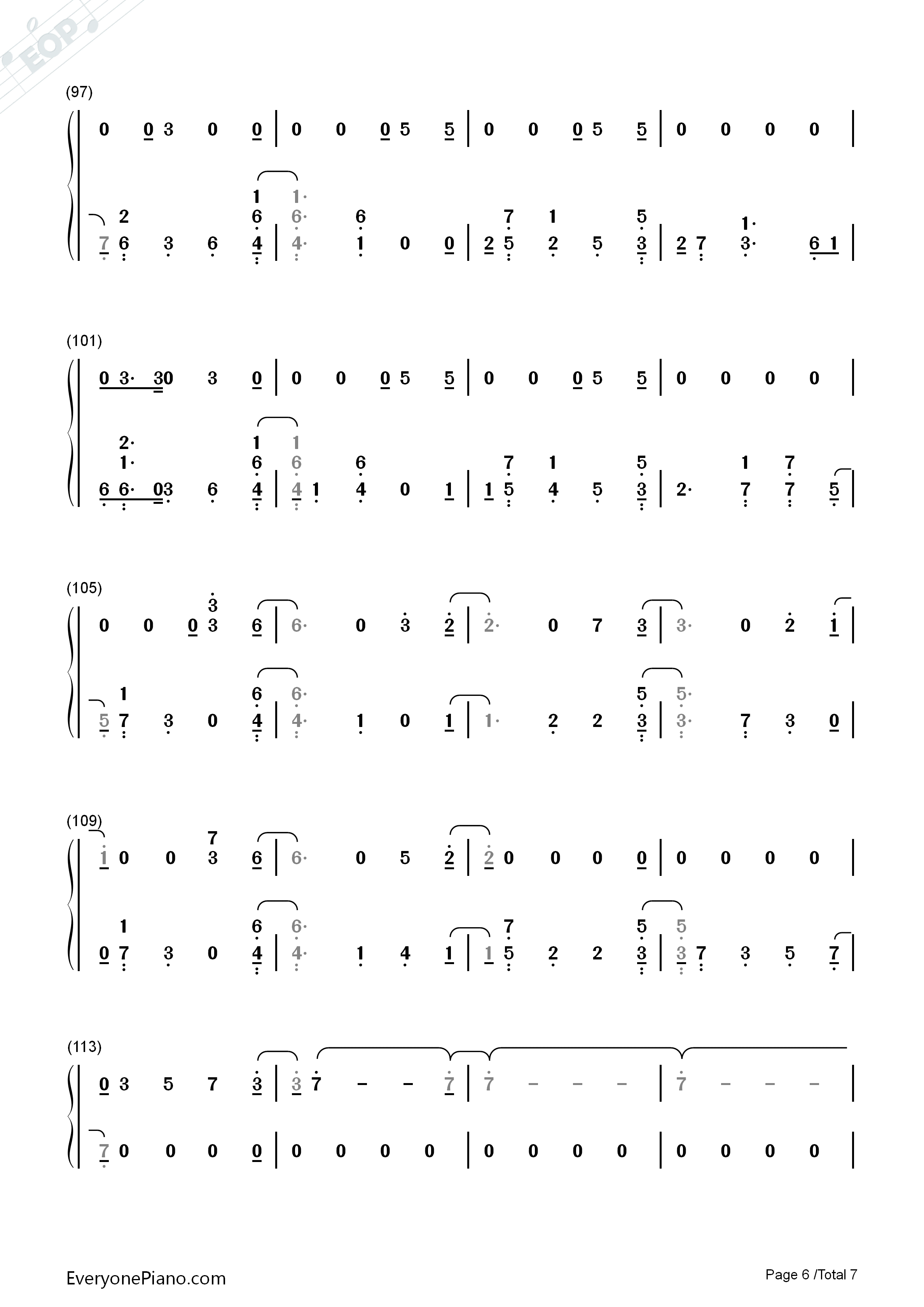 So_Far_Away钢琴简谱_Martin_Garrix_David_Guetta演唱