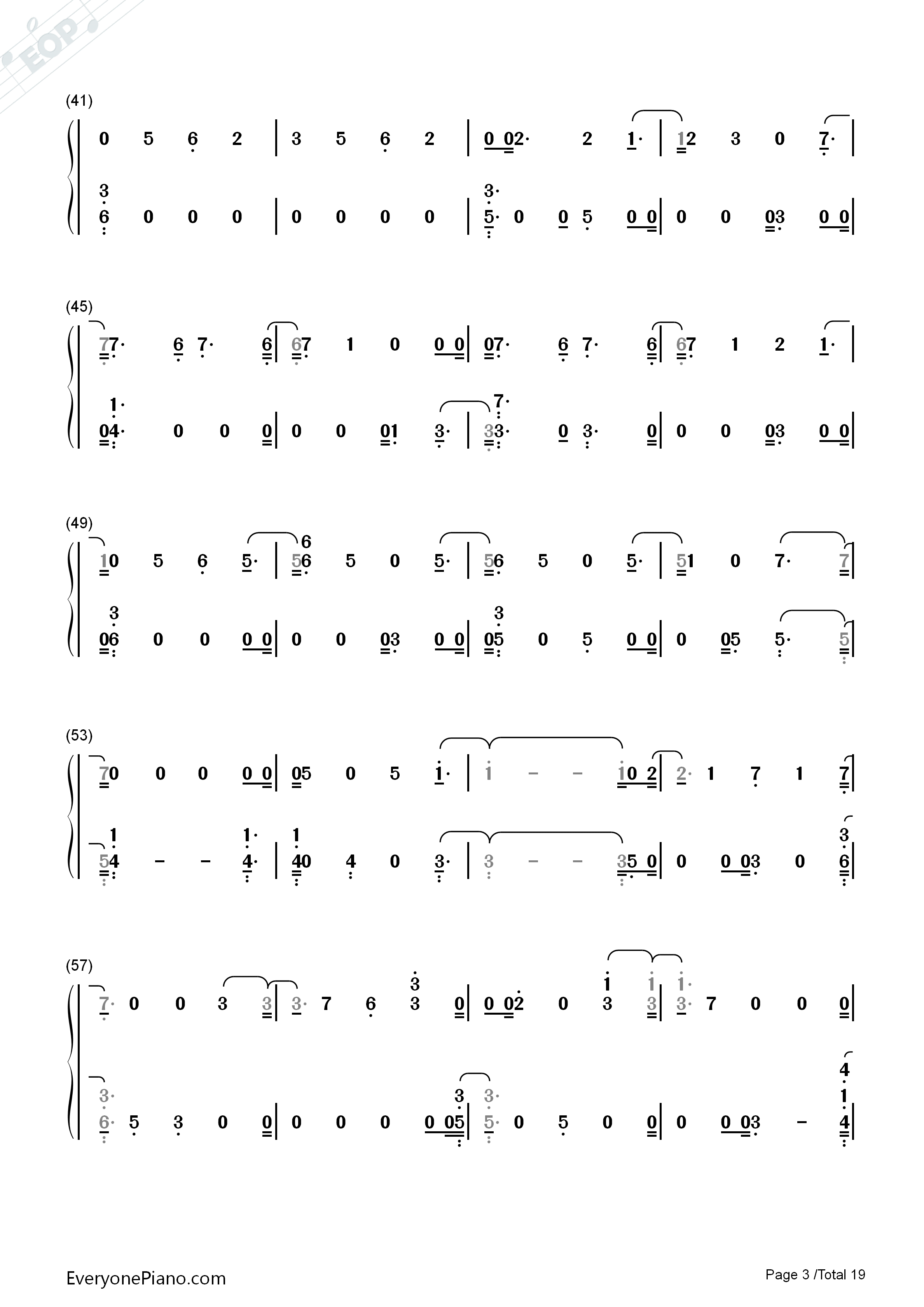 Crystal_Snow钢琴简谱_防弹少年团演唱